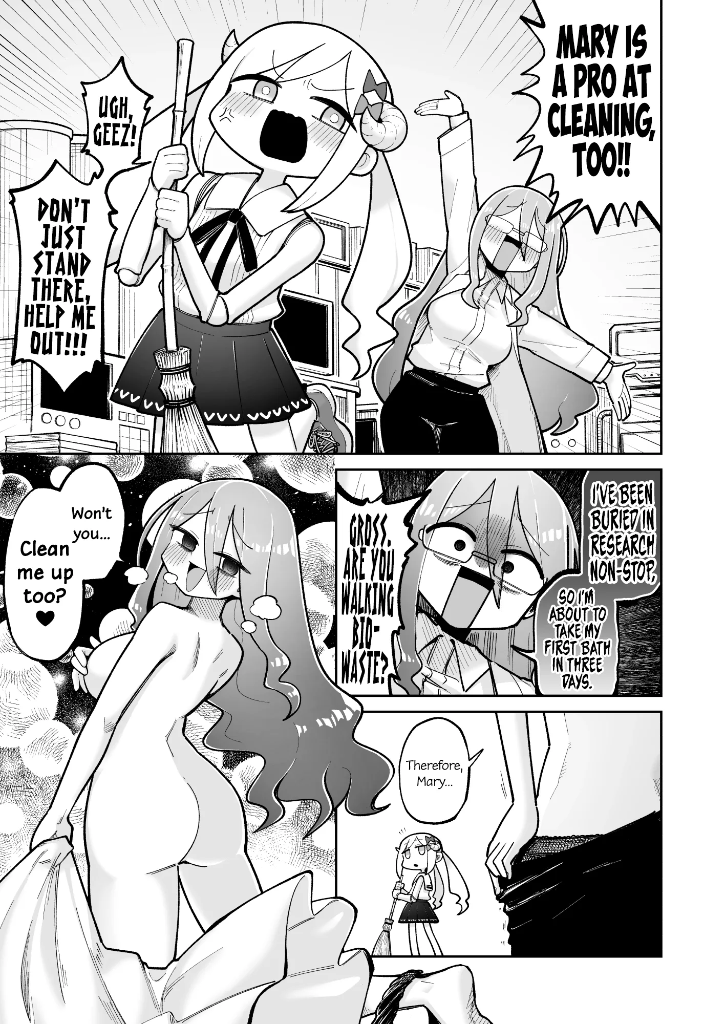 The Young Robot and the Perverted Professor Chapter 5 page 1