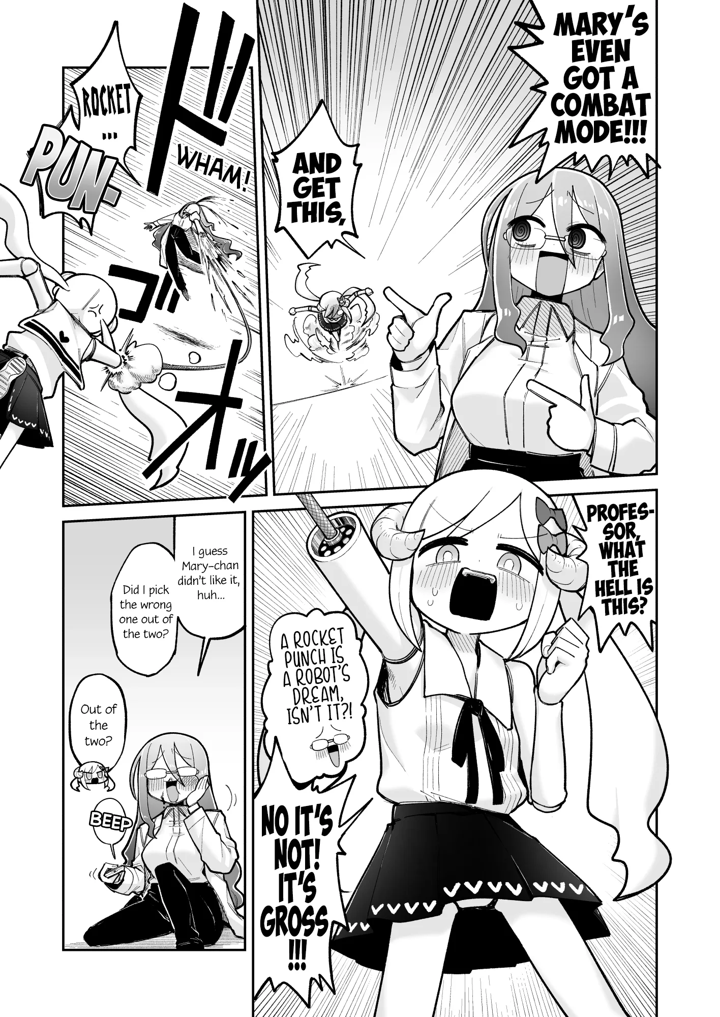 The Young Robot and the Perverted Professor Chapter 6 page 1