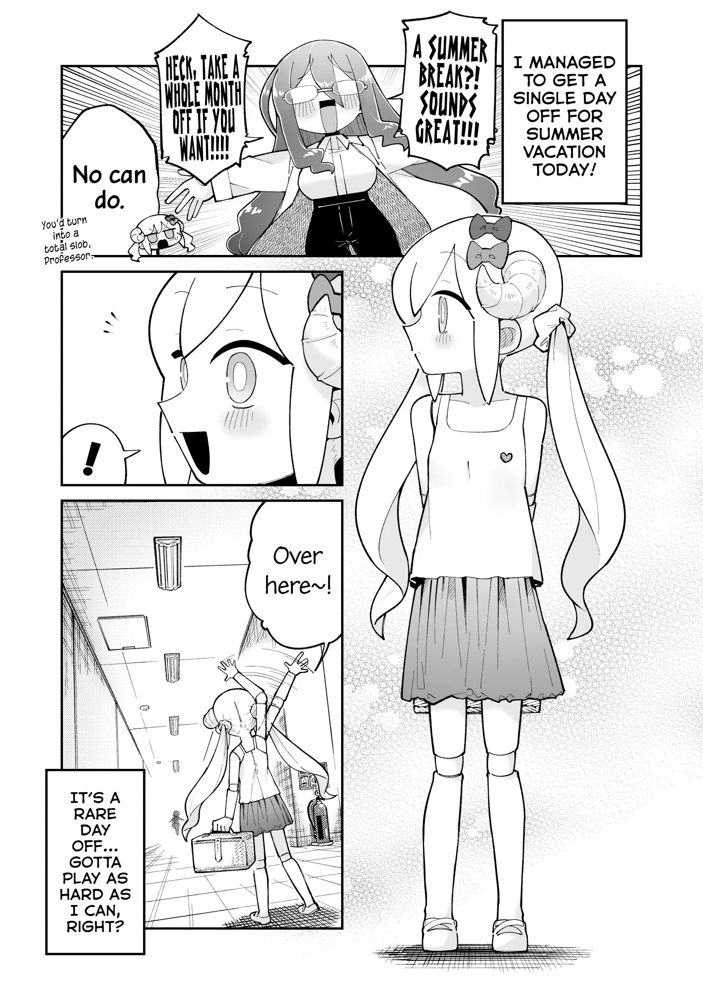 The Young Robot and the Perverted Professor Chapter 68 page 1