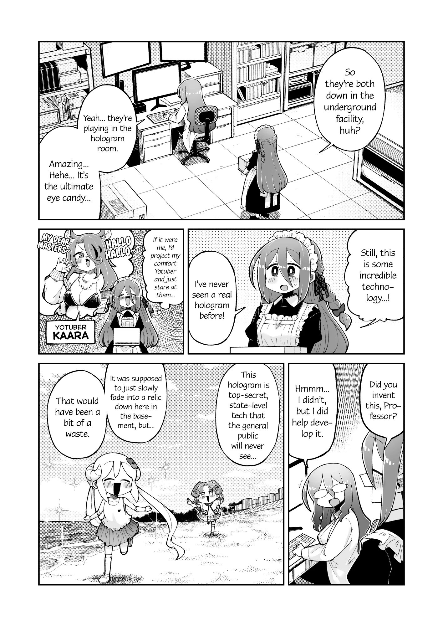 The Young Robot and the Perverted Professor Chapter 73 page 1