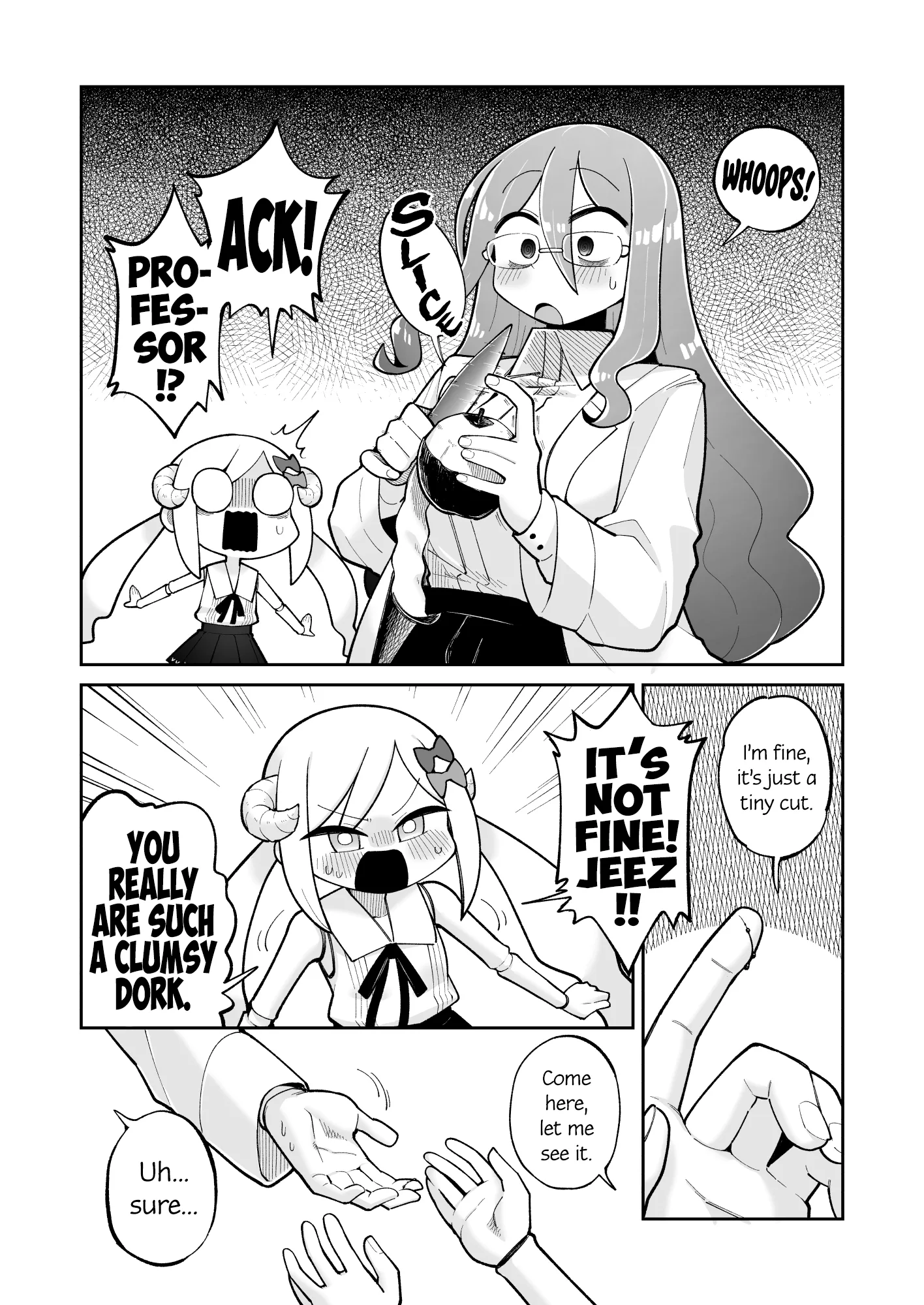 The Young Robot and the Perverted Professor Chapter 9 page 1