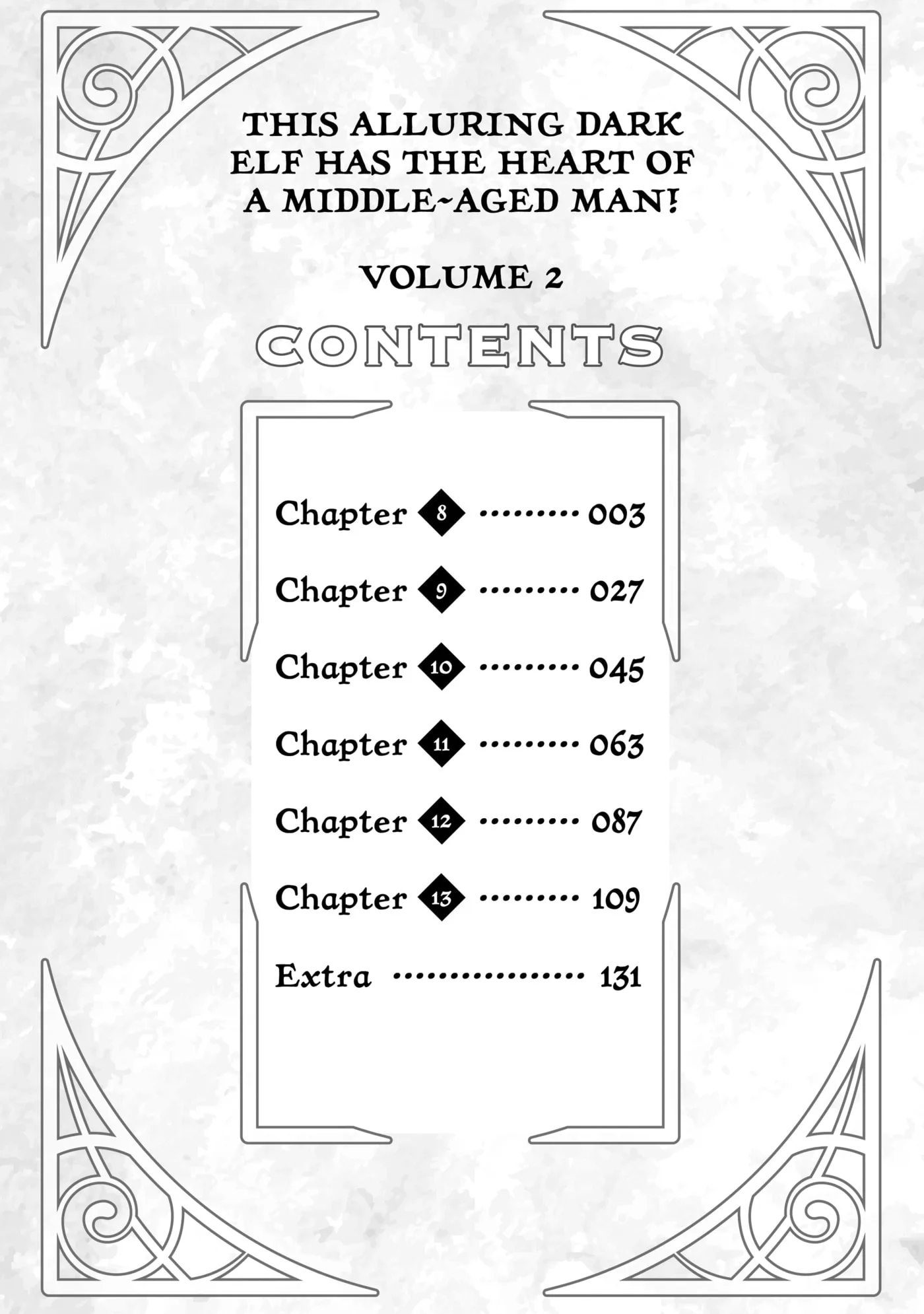 This Alluring Dark Elf Has the Heart of a Middle-Aged Man! Chapter 0 page 4