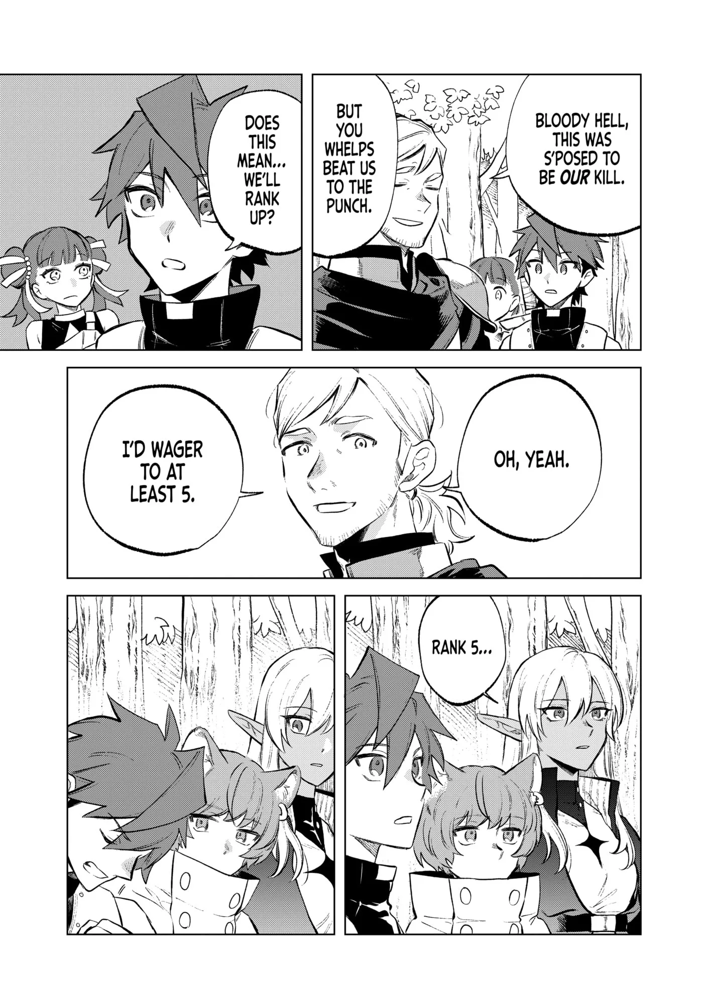 This Alluring Dark Elf Has the Heart of a Middle-Aged Man! Chapter 0 page 23