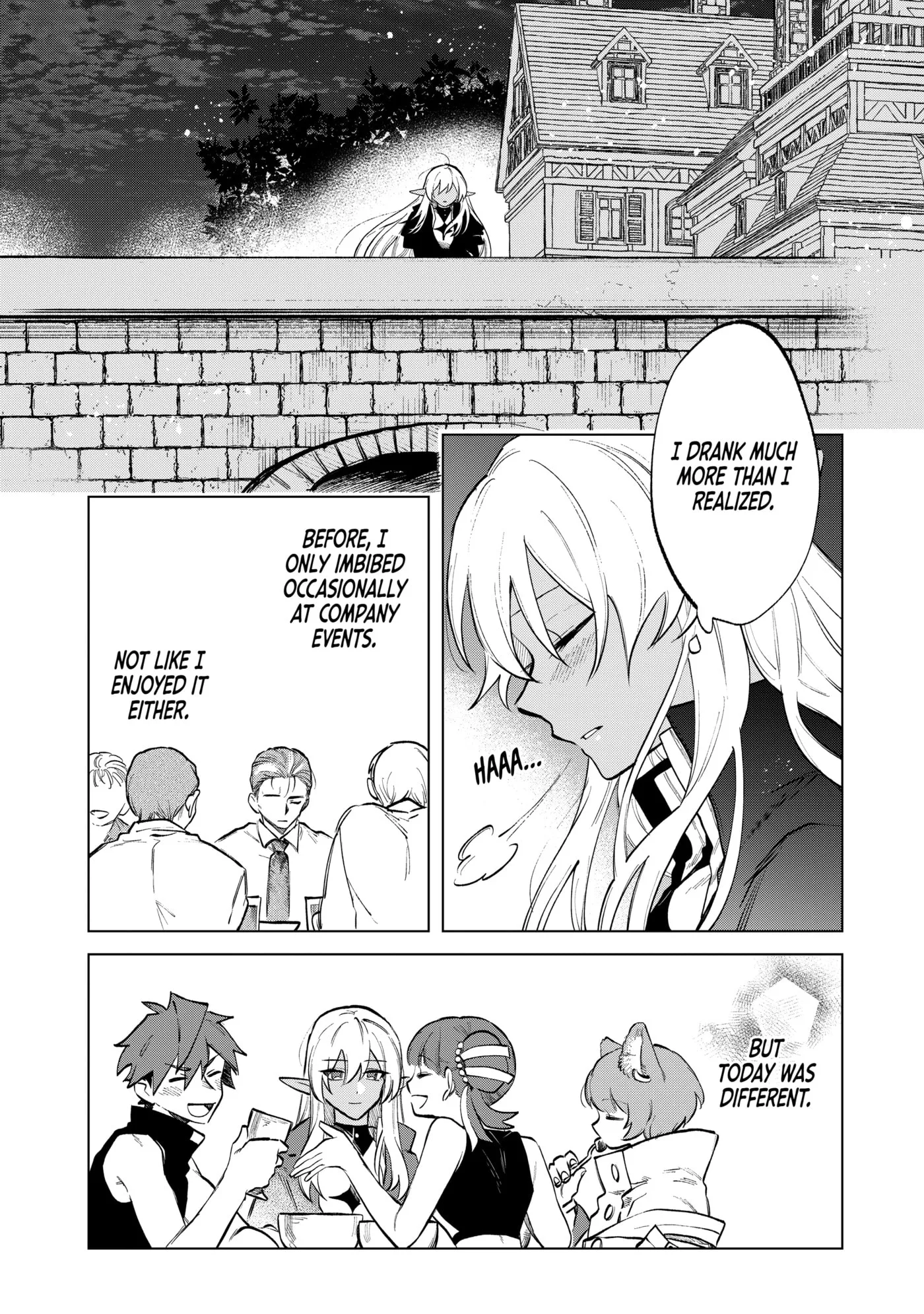 This Alluring Dark Elf Has the Heart of a Middle-Aged Man! Chapter 0 page 55