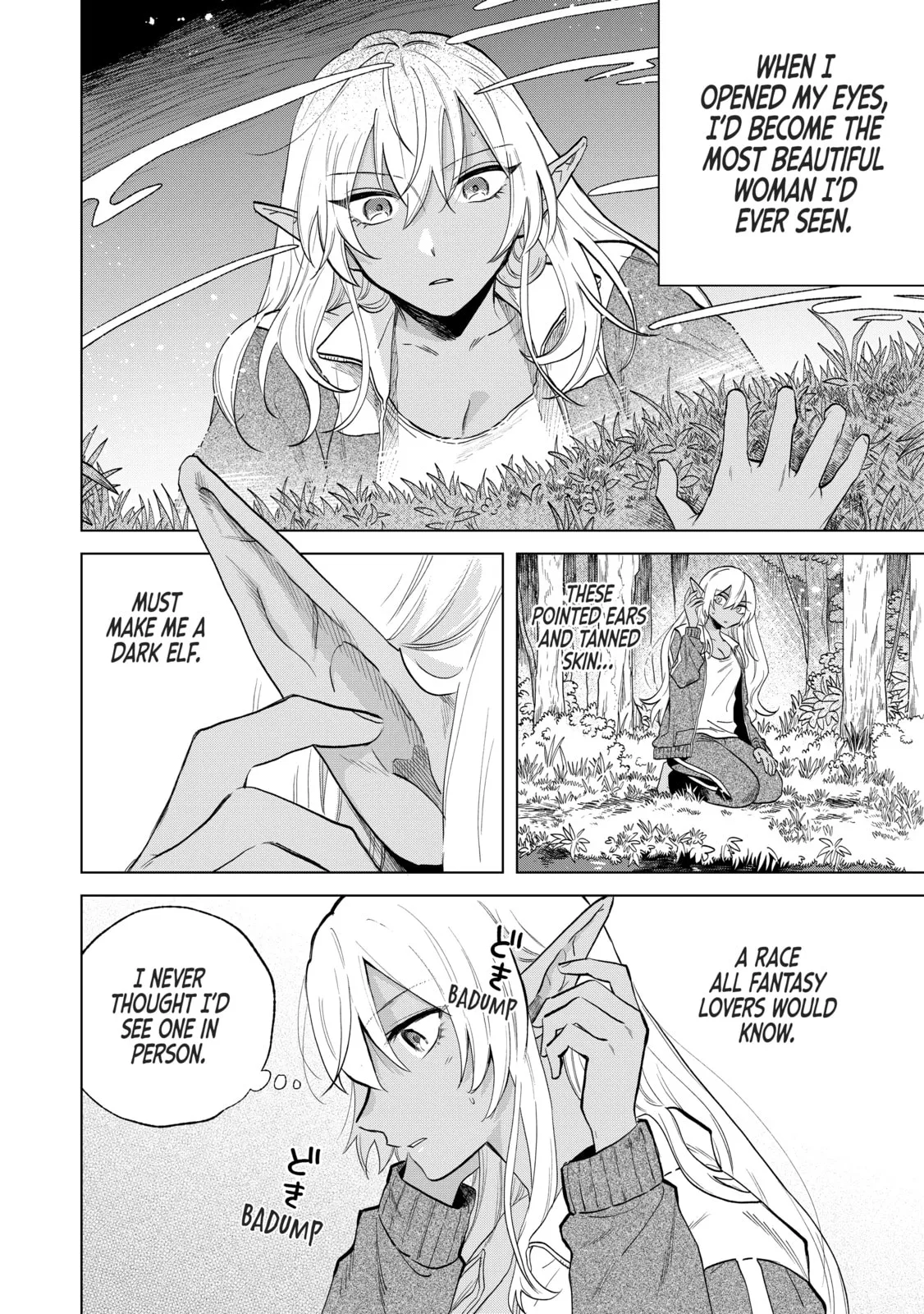 This Alluring Dark Elf Has the Heart of a Middle-Aged Man! Chapter 1 page 7