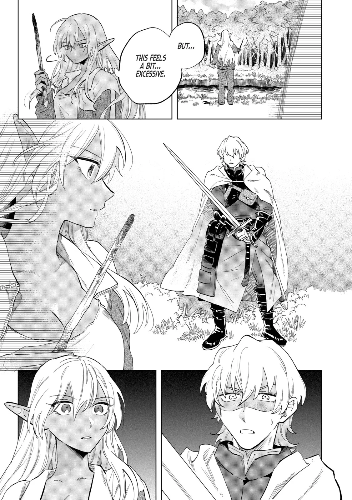 This Alluring Dark Elf Has the Heart of a Middle-Aged Man! Chapter 1 page 15