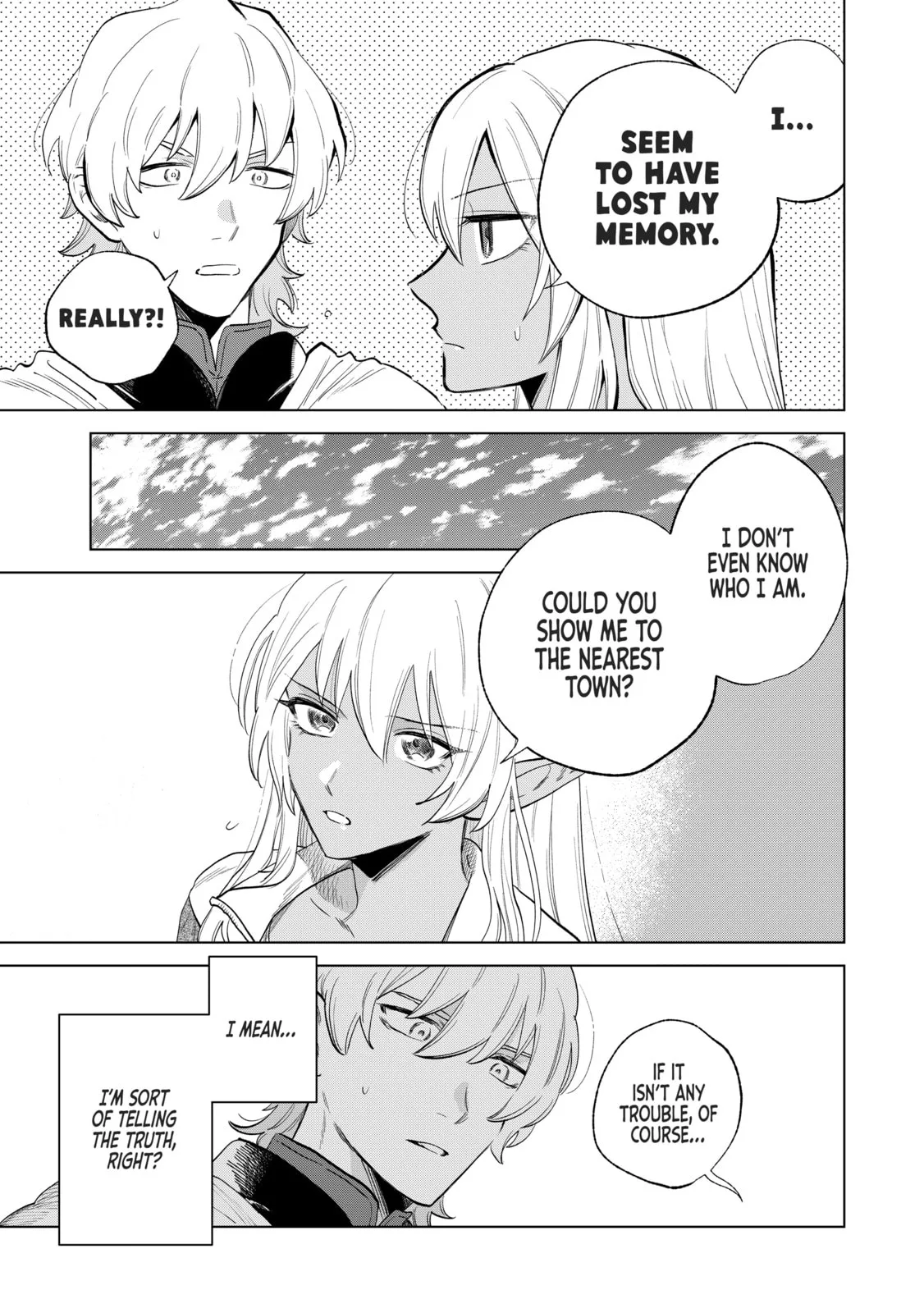 This Alluring Dark Elf Has the Heart of a Middle-Aged Man! Chapter 1 page 21
