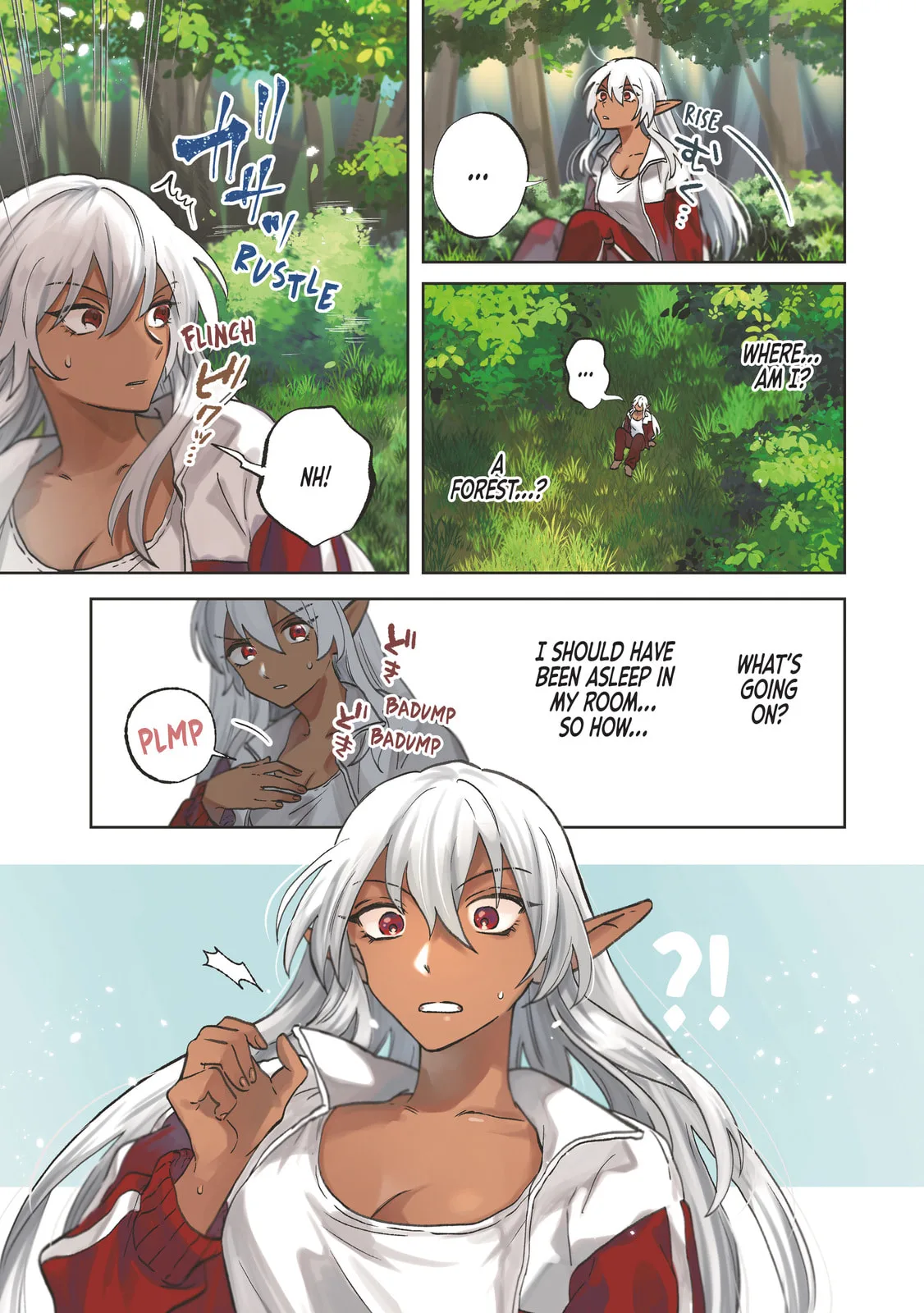This Alluring Dark Elf Has the Heart of a Middle-Aged Man! Chapter 1 page 3