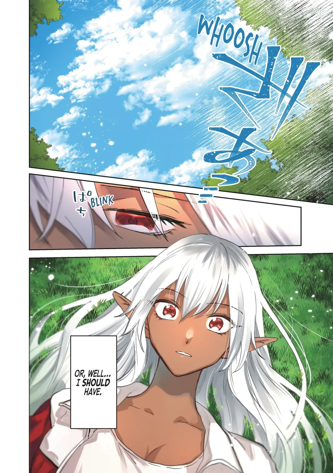 This Alluring Dark Elf Has the Heart of a Middle-Aged Man! Chapter 1 page 2