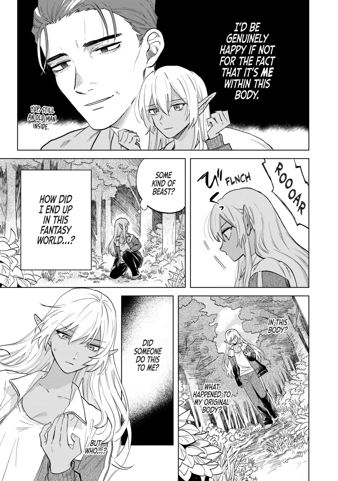 This Alluring Dark Elf Has the Heart of a Middle-Aged Man! Chapter 1 page 8