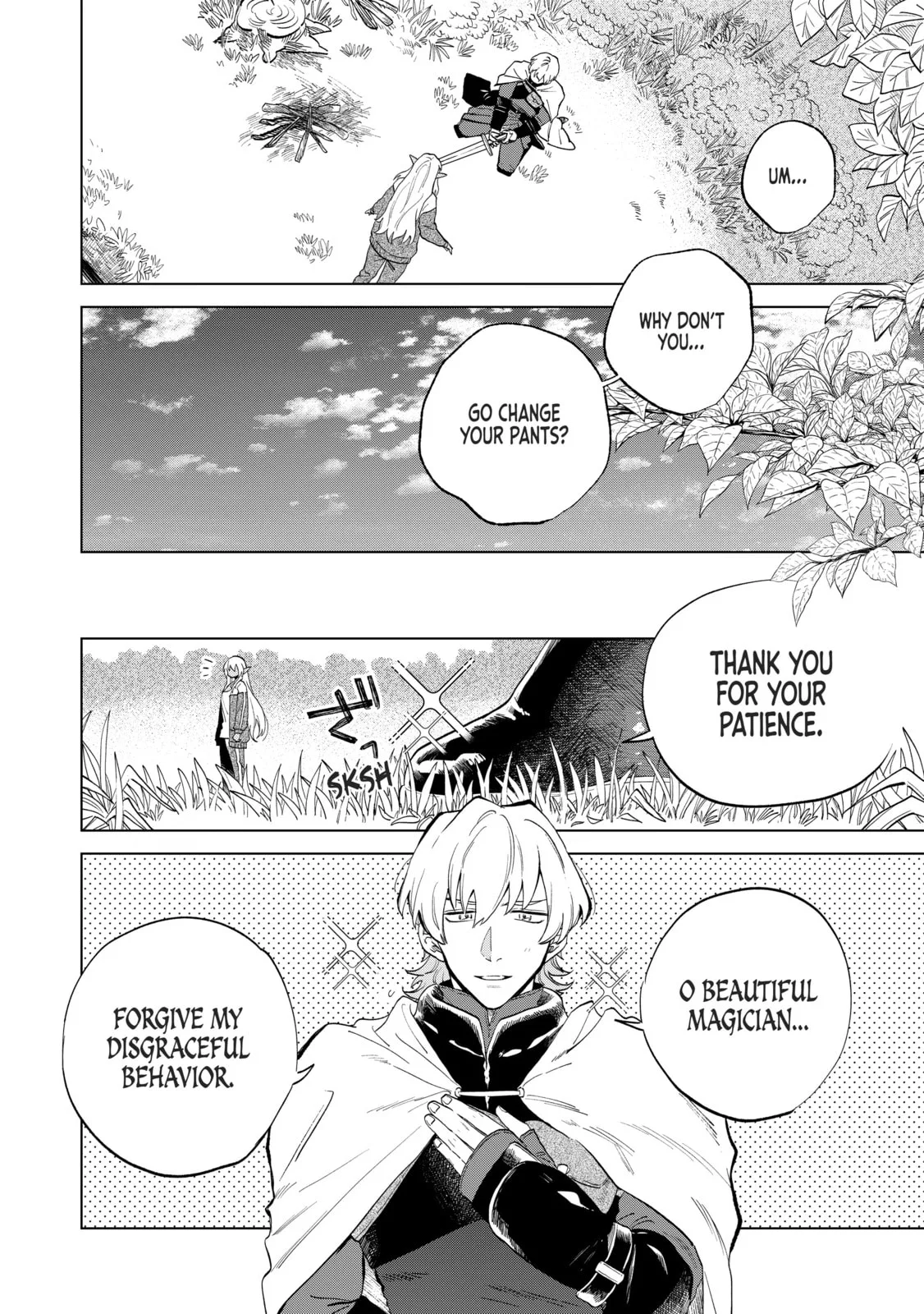 This Alluring Dark Elf Has the Heart of a Middle-Aged Man! Chapter 1 page 18