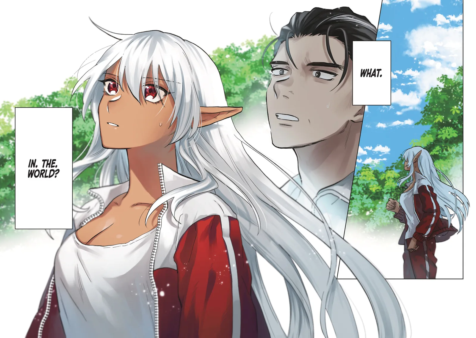 This Alluring Dark Elf Has the Heart of a Middle-Aged Man! Chapter 1 page 4
