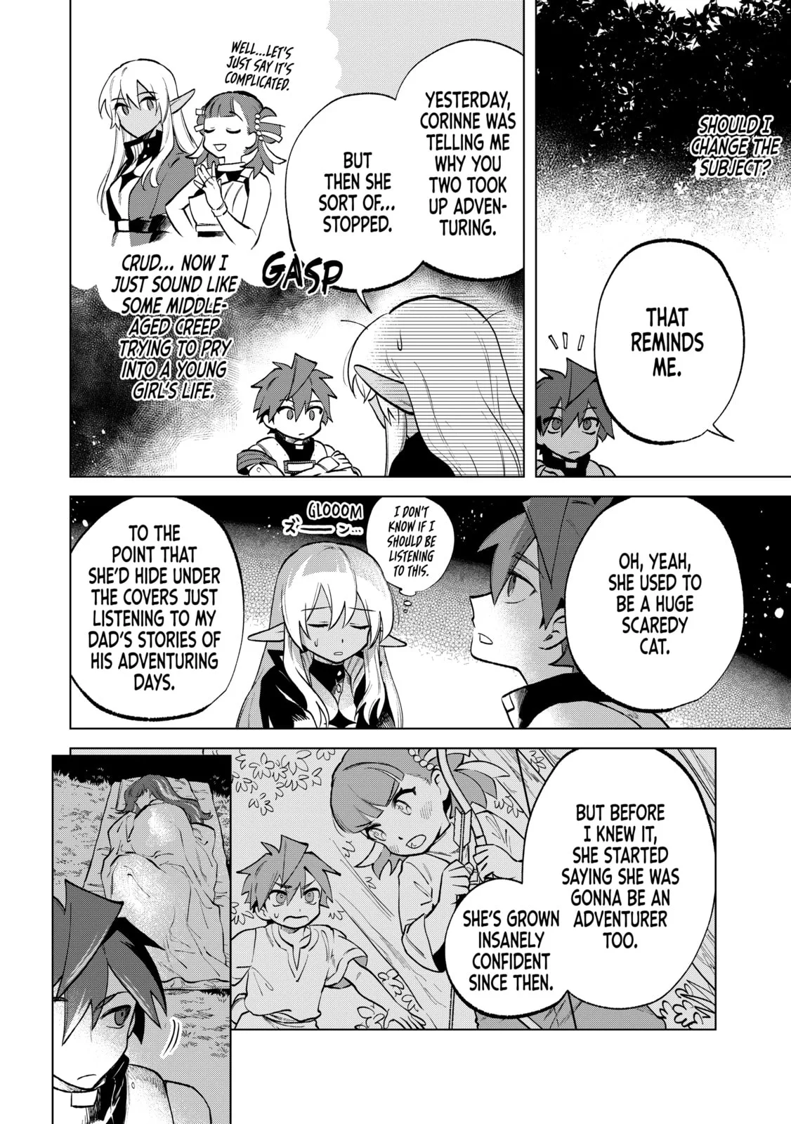 This Alluring Dark Elf Has the Heart of a Middle-Aged Man! Chapter 13 page 2