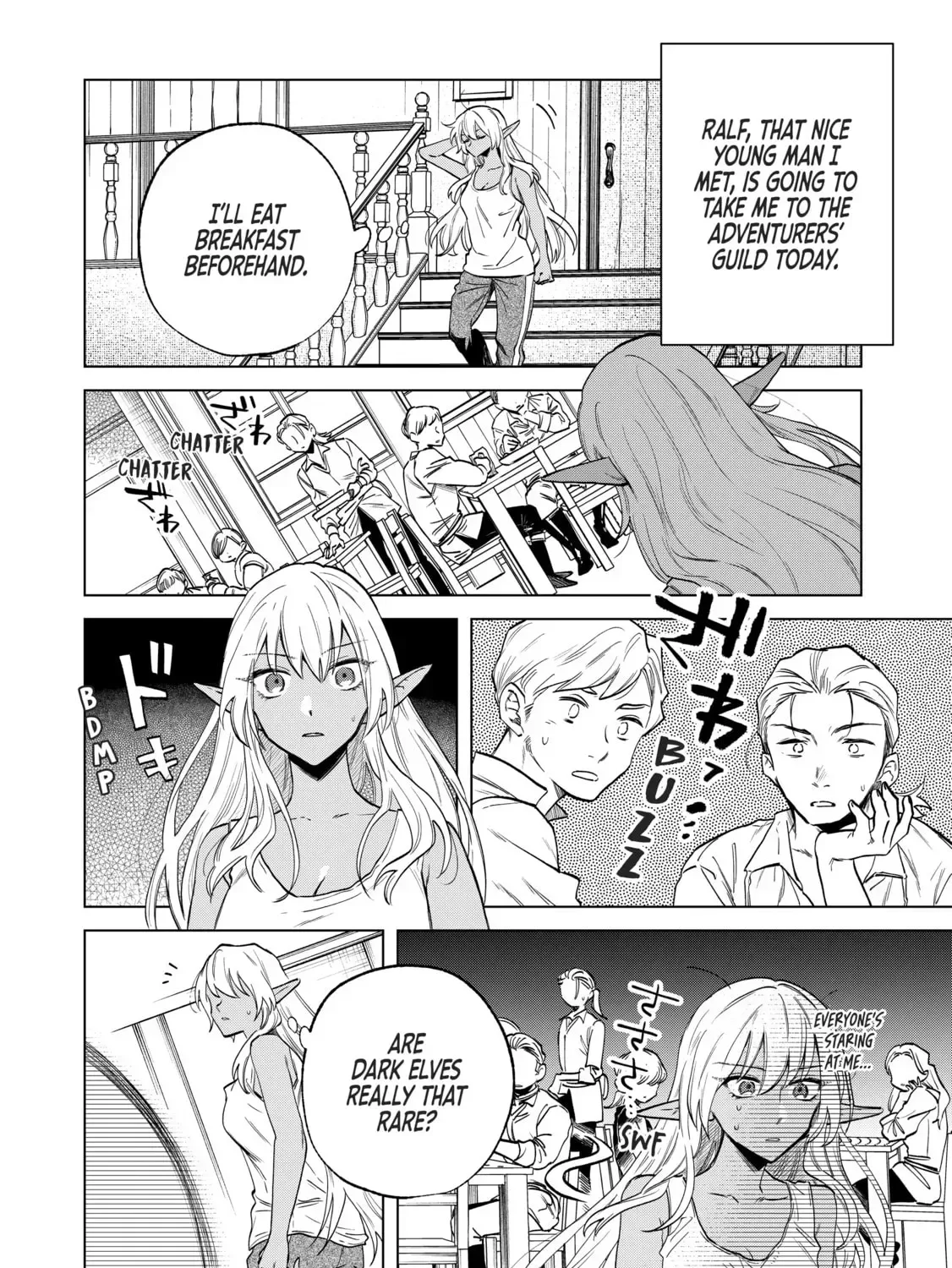 This Alluring Dark Elf Has the Heart of a Middle-Aged Man! Chapter 2.1 page 3