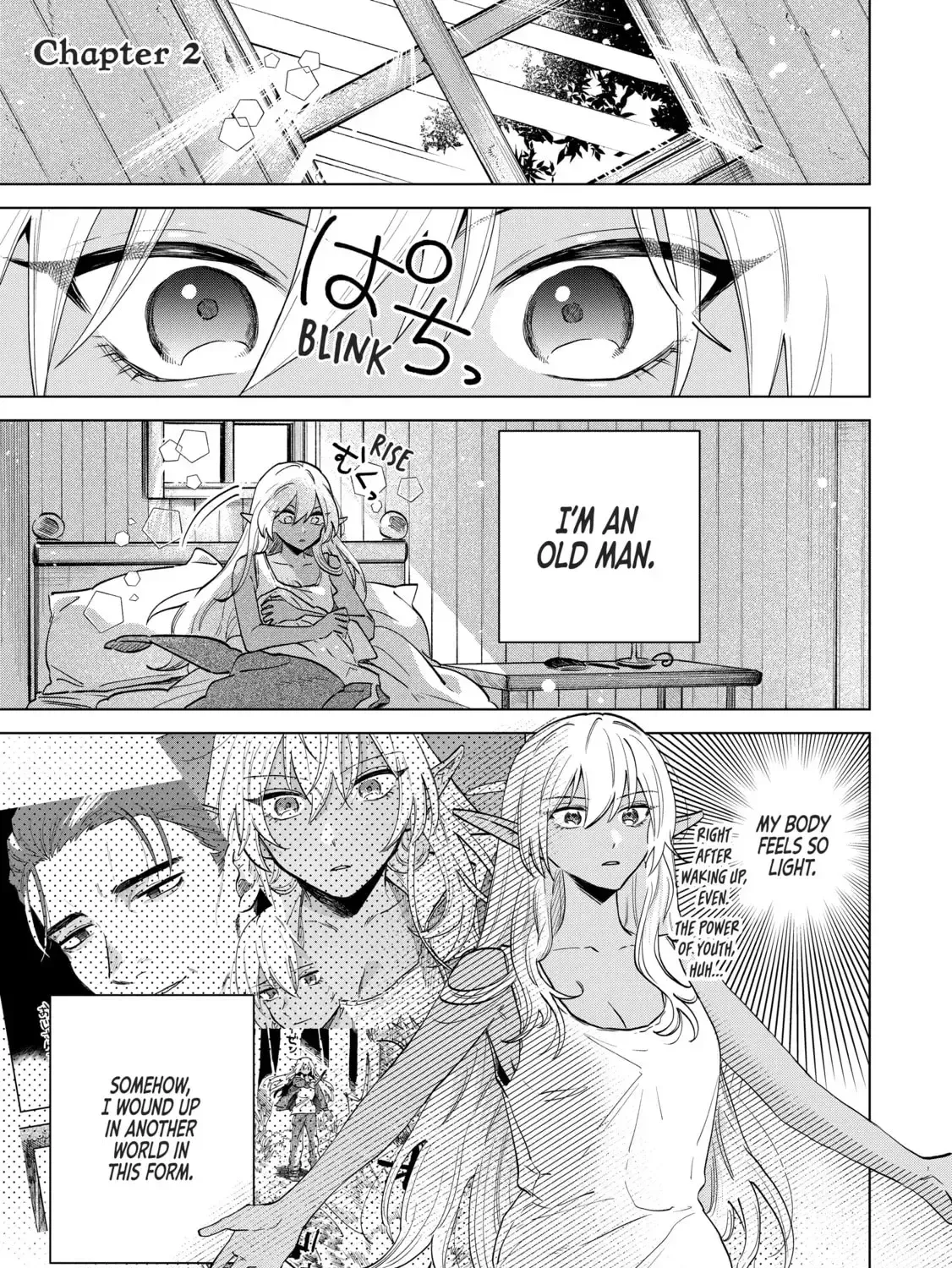 This Alluring Dark Elf Has the Heart of a Middle-Aged Man! Chapter 2.1 page 1