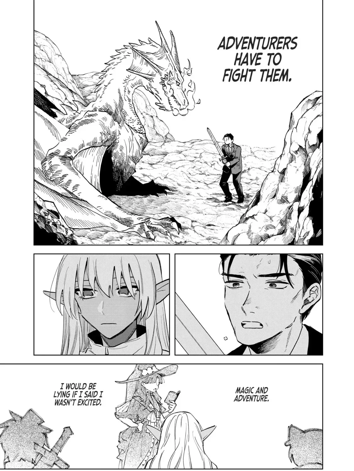 This Alluring Dark Elf Has the Heart of a Middle-Aged Man! Chapter 2.1 page 49