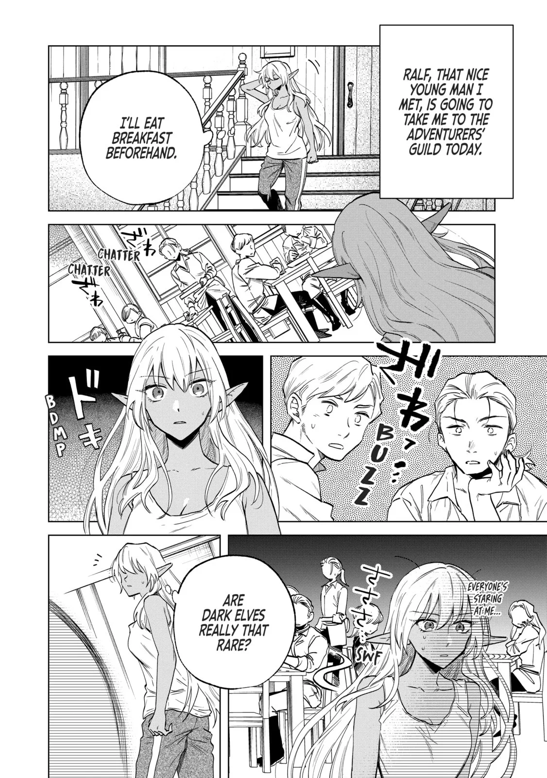 This Alluring Dark Elf Has the Heart of a Middle-Aged Man! Chapter 2 page 2