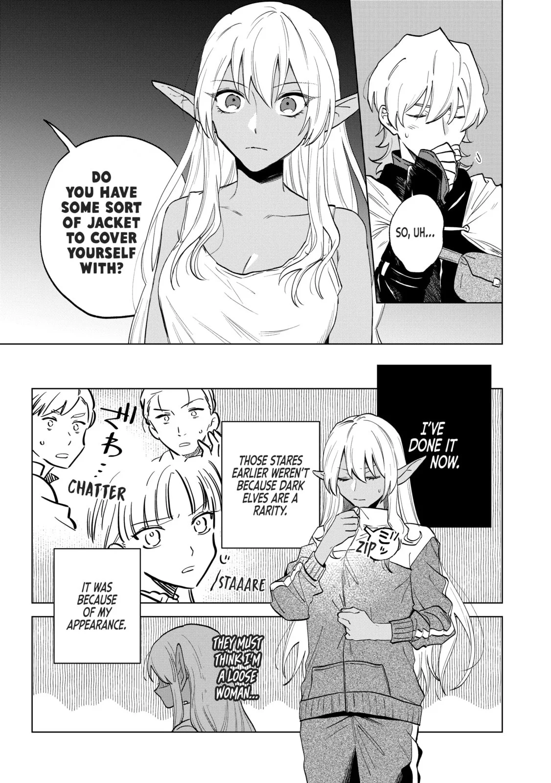 This Alluring Dark Elf Has the Heart of a Middle-Aged Man! Chapter 2 page 5