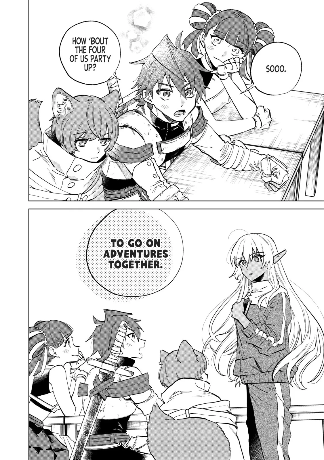 This Alluring Dark Elf Has the Heart of a Middle-Aged Man! Chapter 2 page 28