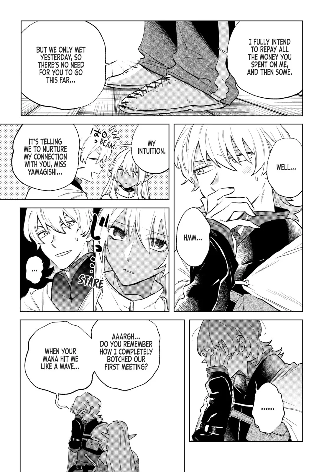 This Alluring Dark Elf Has the Heart of a Middle-Aged Man! Chapter 2 page 13
