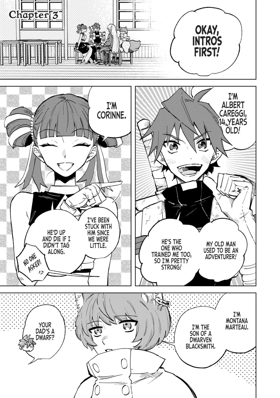 This Alluring Dark Elf Has the Heart of a Middle-Aged Man! Chapter 3 page 1