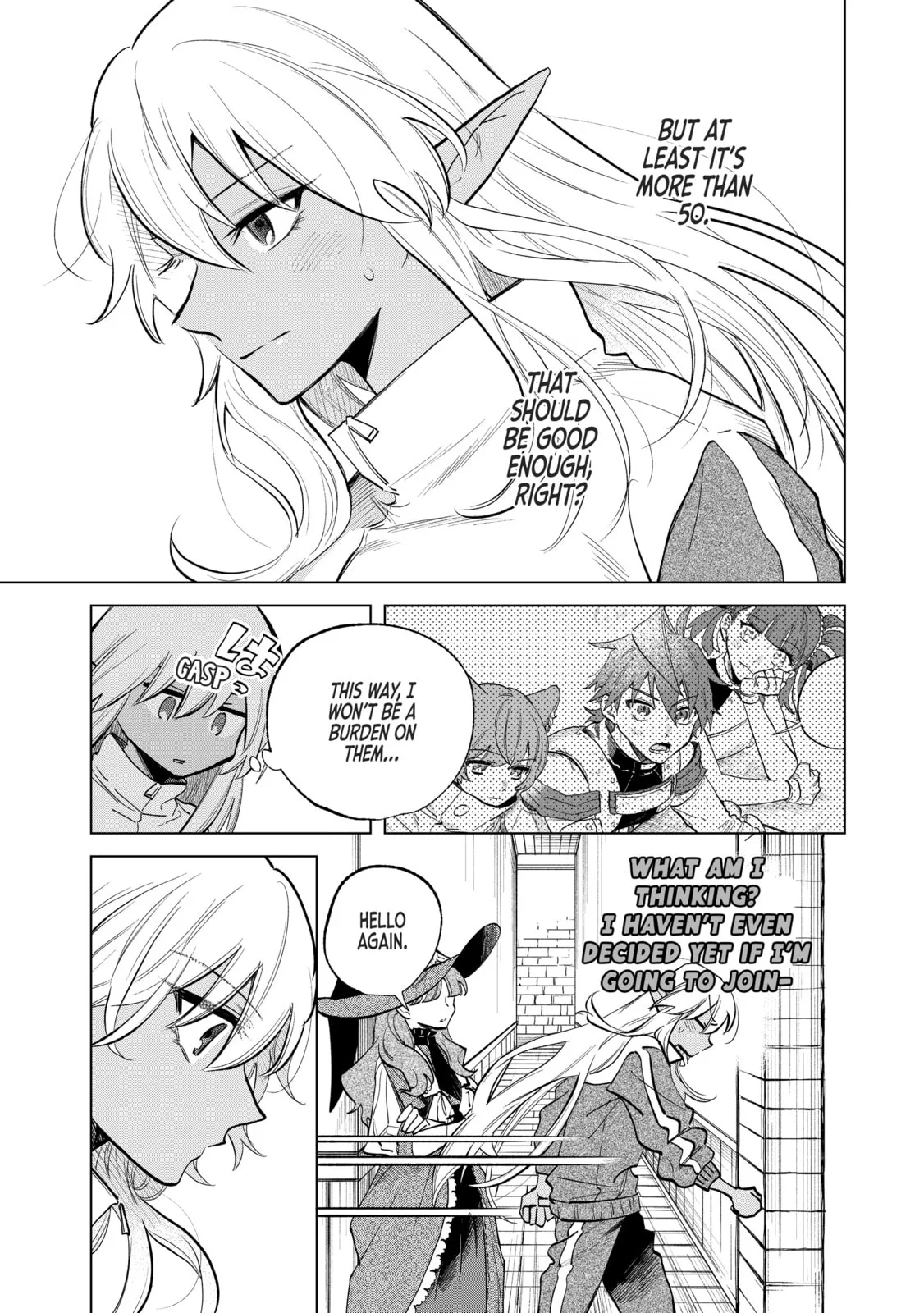 This Alluring Dark Elf Has the Heart of a Middle-Aged Man! Chapter 3 page 17