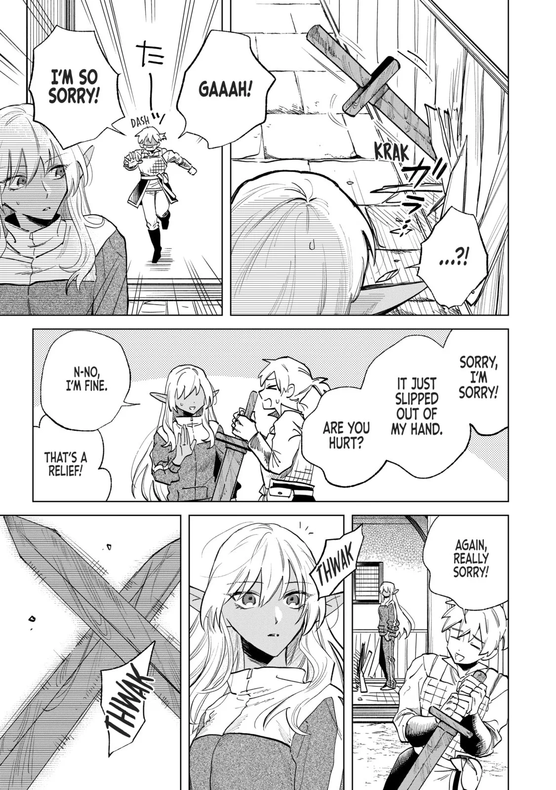 This Alluring Dark Elf Has the Heart of a Middle-Aged Man! Chapter 3 page 7