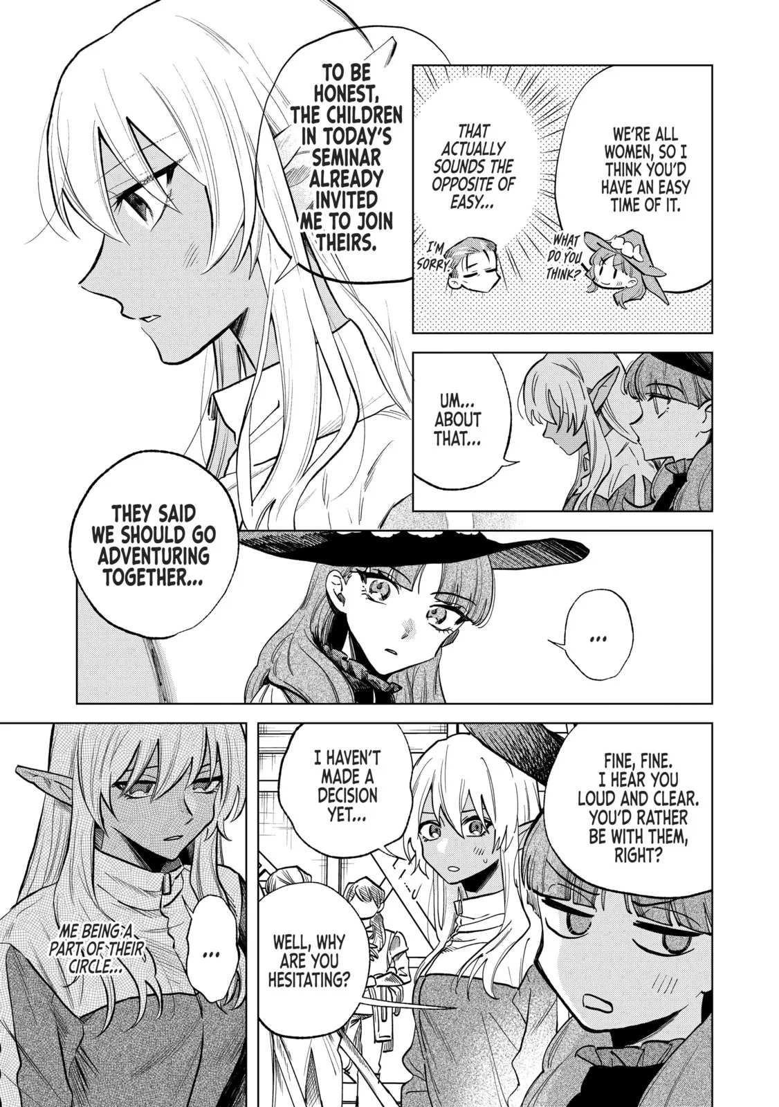 This Alluring Dark Elf Has the Heart of a Middle-Aged Man! Chapter 4 page 11