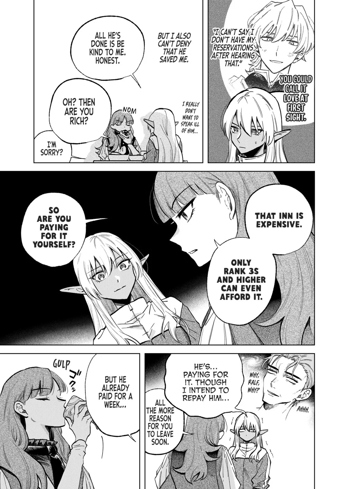 This Alluring Dark Elf Has the Heart of a Middle-Aged Man! Chapter 4 page 5