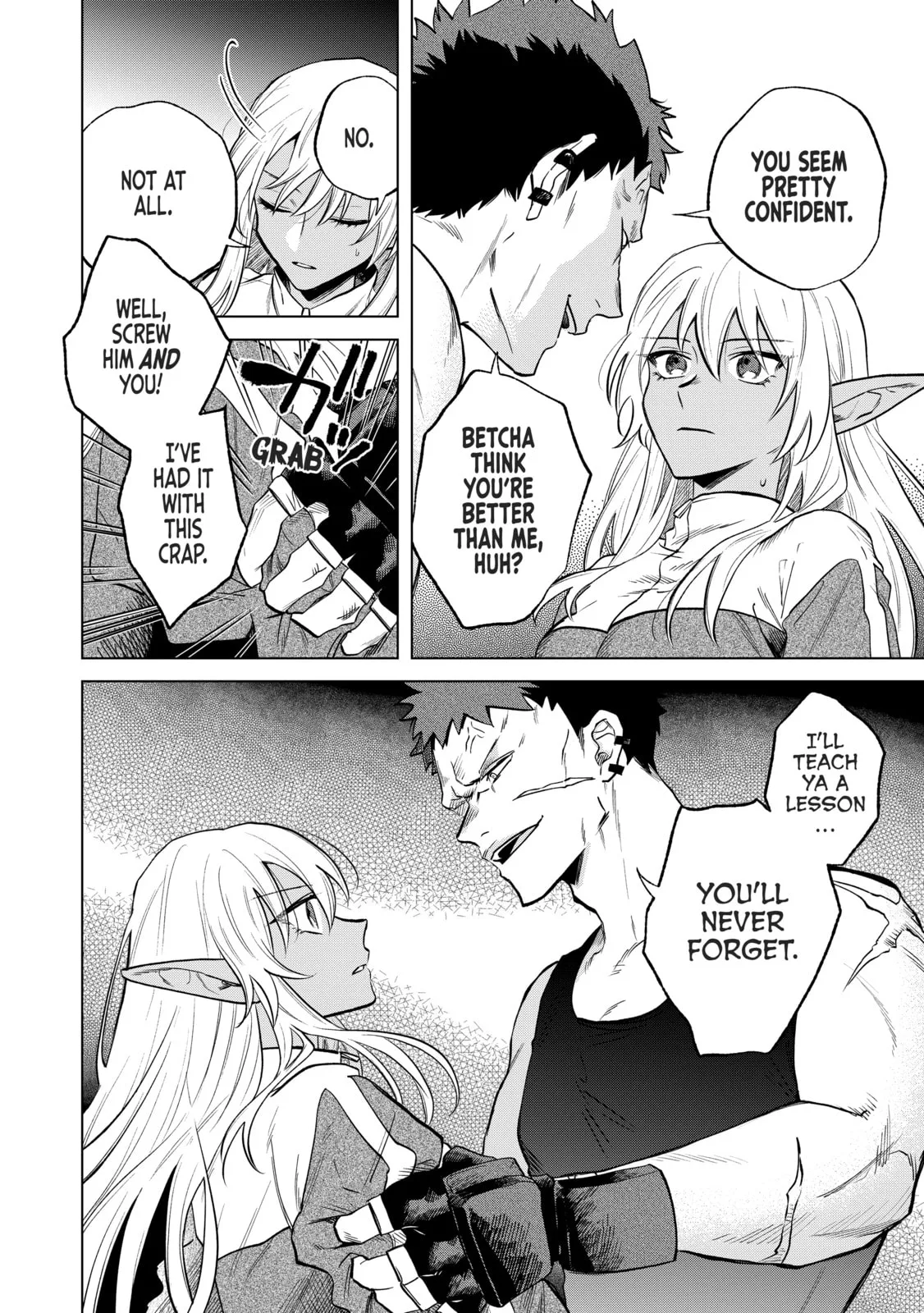 This Alluring Dark Elf Has the Heart of a Middle-Aged Man! Chapter 4 page 20