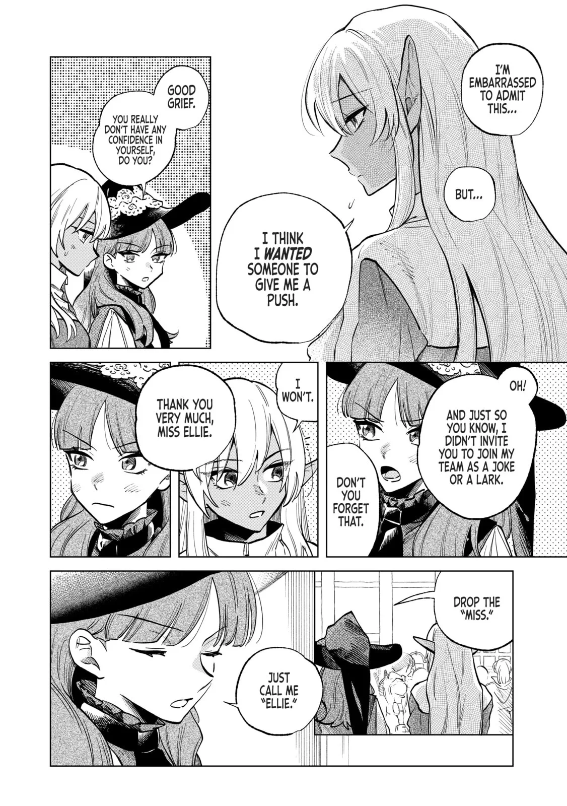 This Alluring Dark Elf Has the Heart of a Middle-Aged Man! Chapter 4 page 14