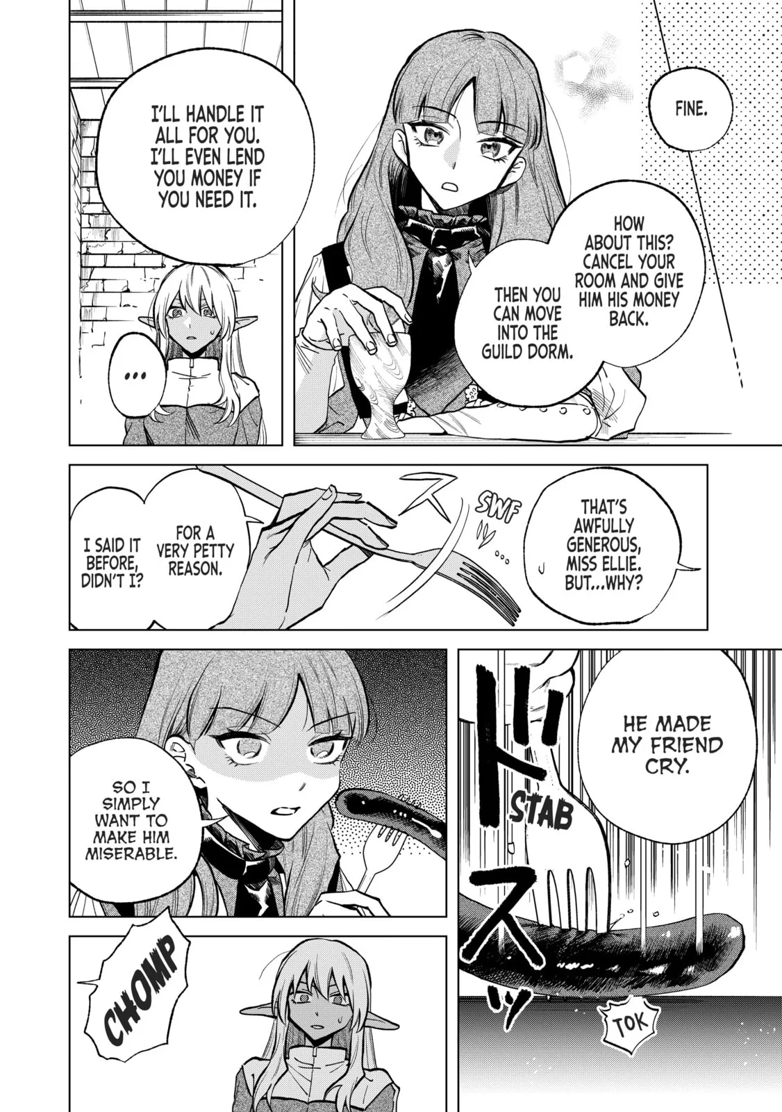 This Alluring Dark Elf Has the Heart of a Middle-Aged Man! Chapter 4 page 6