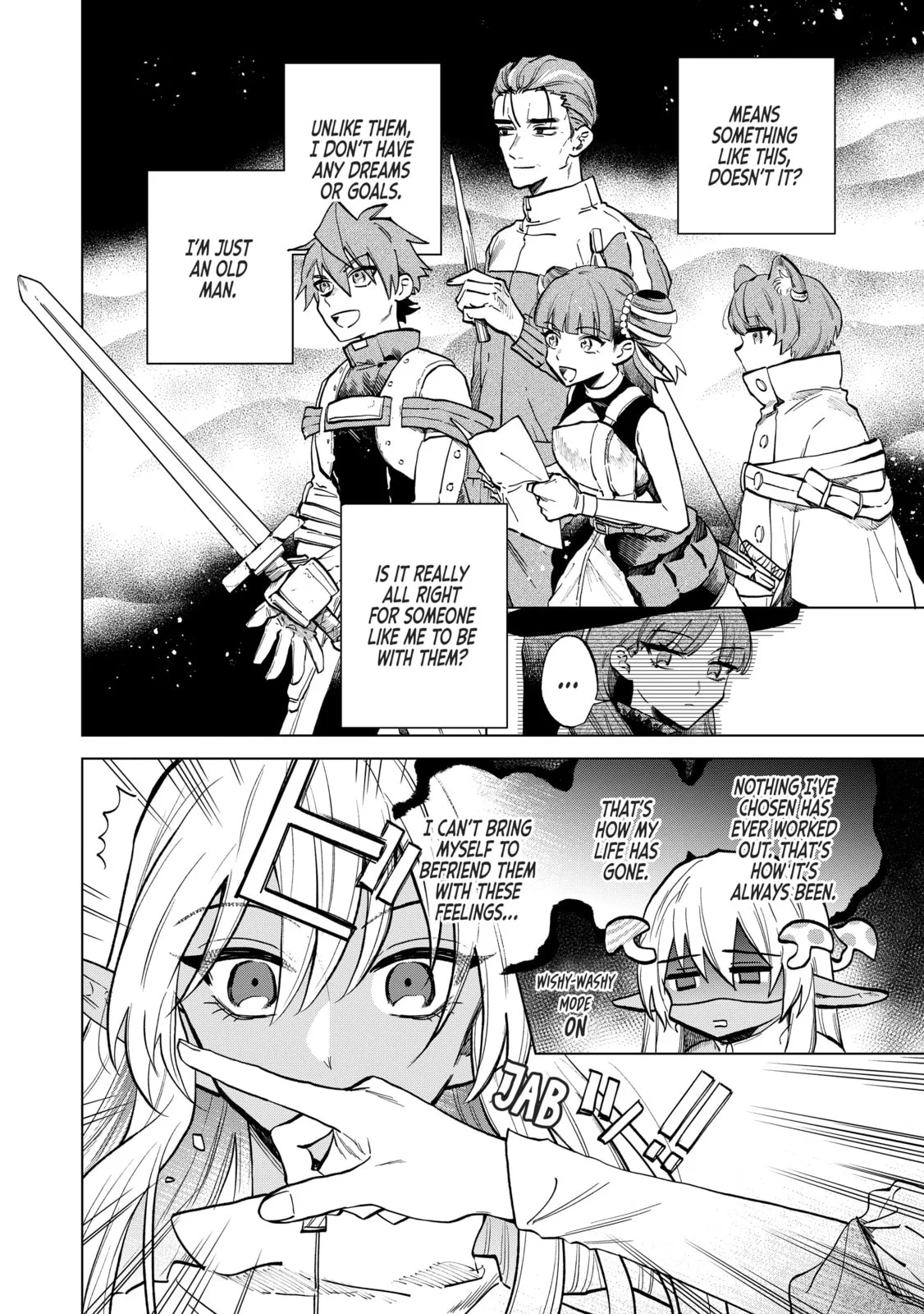 This Alluring Dark Elf Has the Heart of a Middle-Aged Man! Chapter 4 page 12