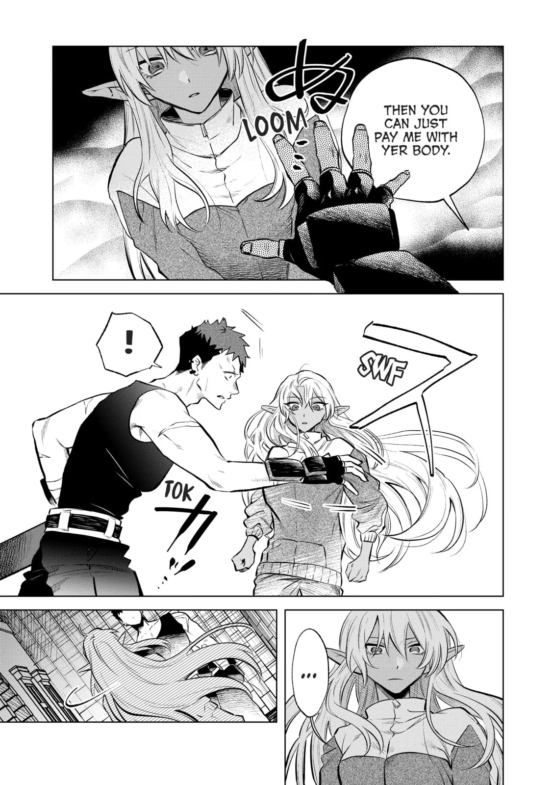 This Alluring Dark Elf Has the Heart of a Middle-Aged Man! Chapter 5 page 3