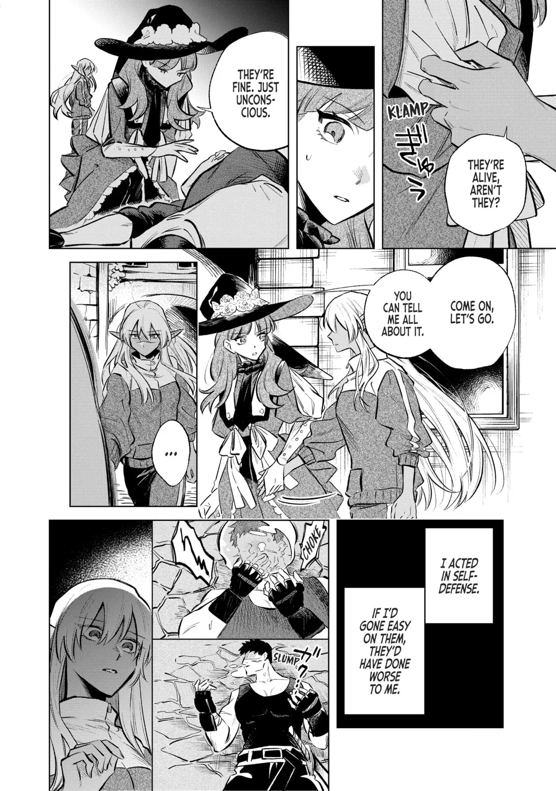 This Alluring Dark Elf Has the Heart of a Middle-Aged Man! Chapter 5 page 14