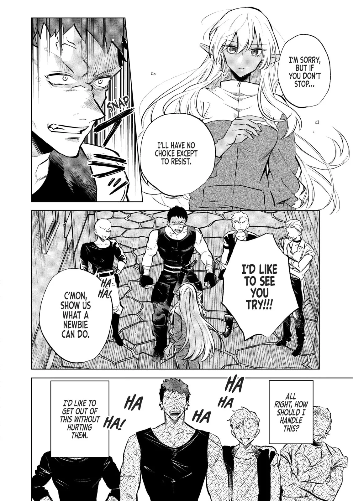 This Alluring Dark Elf Has the Heart of a Middle-Aged Man! Chapter 5 page 4