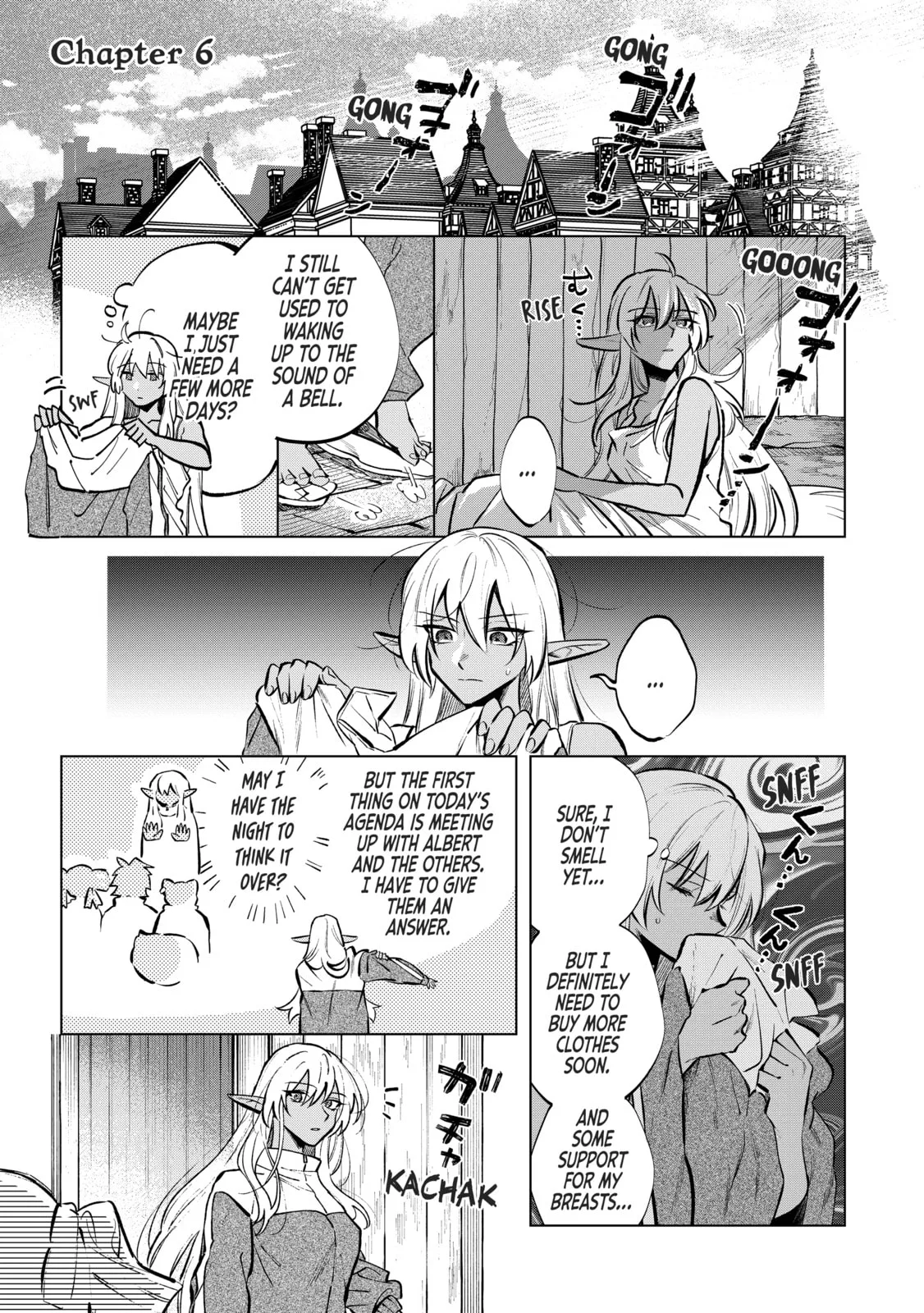 This Alluring Dark Elf Has the Heart of a Middle-Aged Man! Chapter 6 page 1
