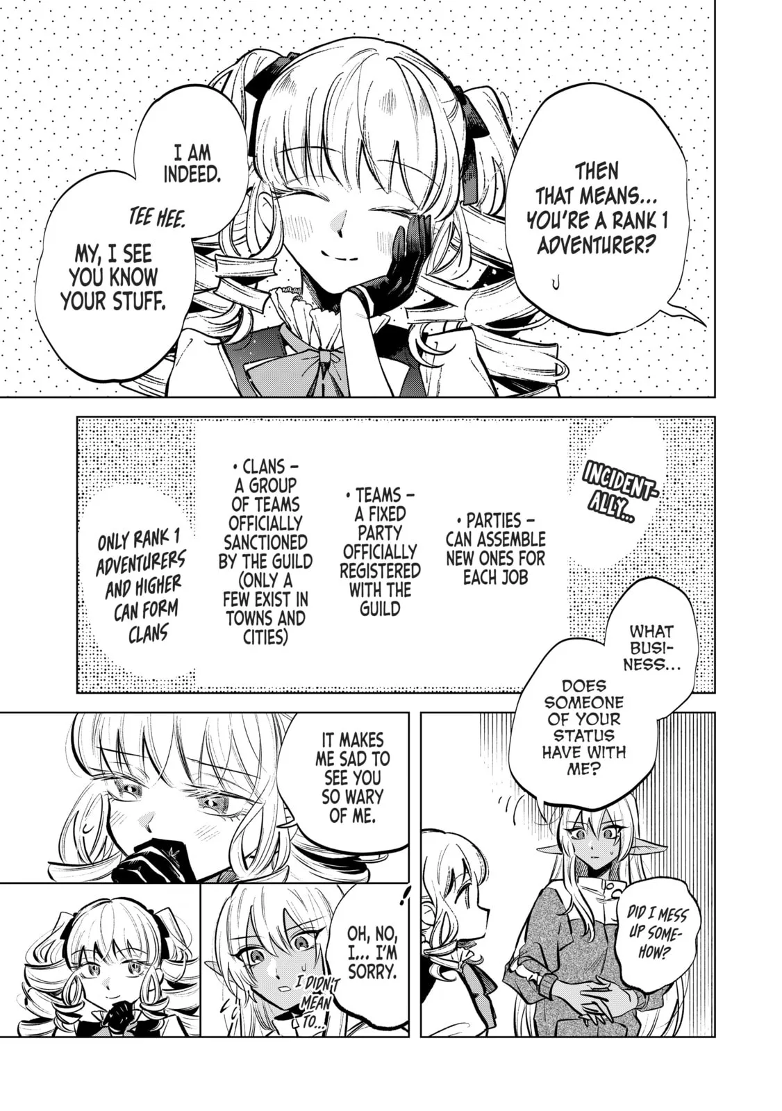 This Alluring Dark Elf Has the Heart of a Middle-Aged Man! Chapter 6 page 3