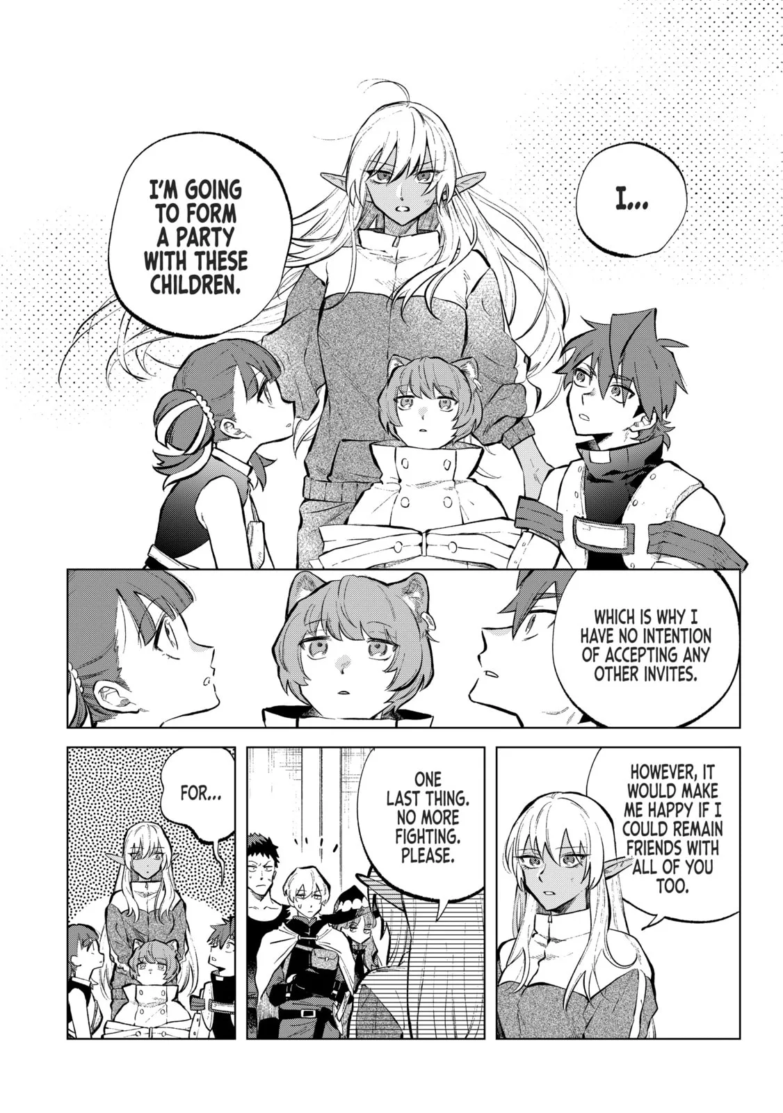 This Alluring Dark Elf Has the Heart of a Middle-Aged Man! Chapter 6 page 14