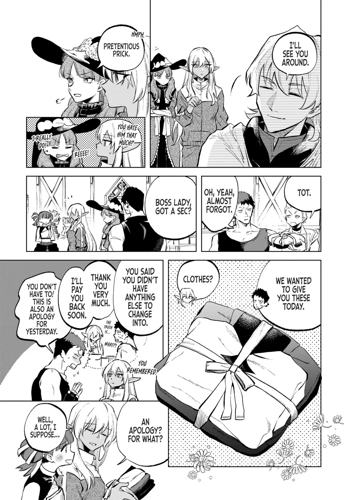 This Alluring Dark Elf Has the Heart of a Middle-Aged Man! Chapter 6 page 17