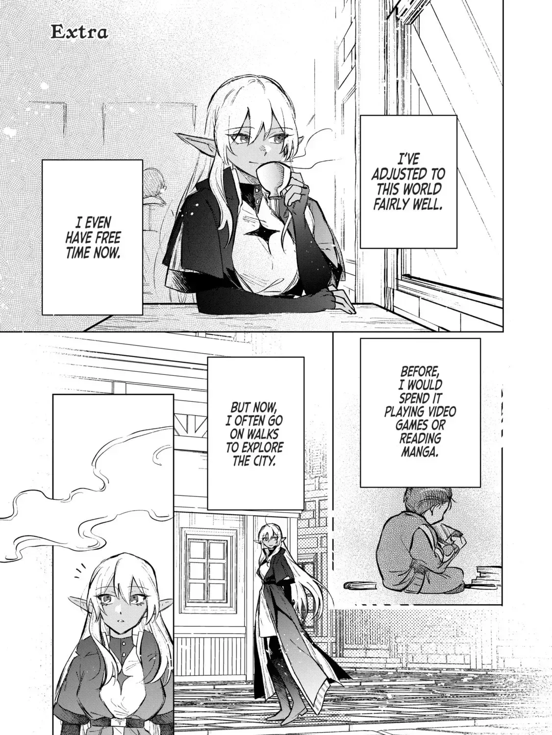This Alluring Dark Elf Has the Heart of a Middle-Aged Man! Chapter 7.1 page 1