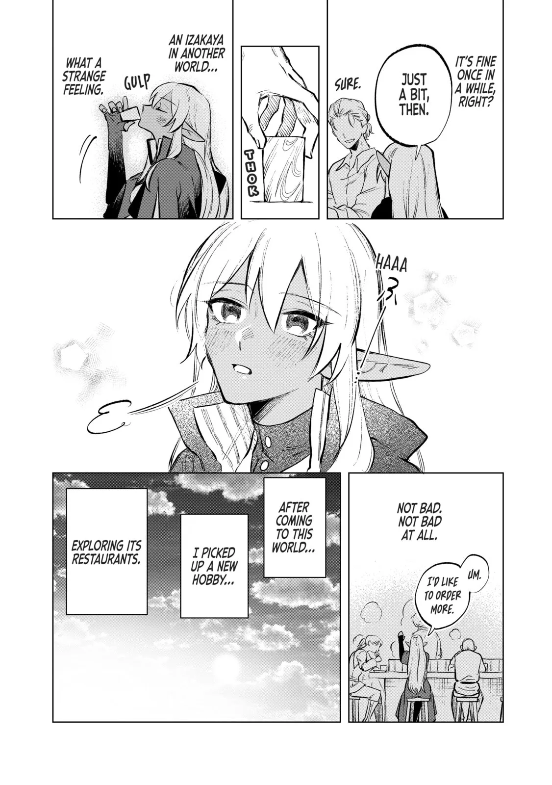 This Alluring Dark Elf Has the Heart of a Middle-Aged Man! Chapter 7.5 page 5