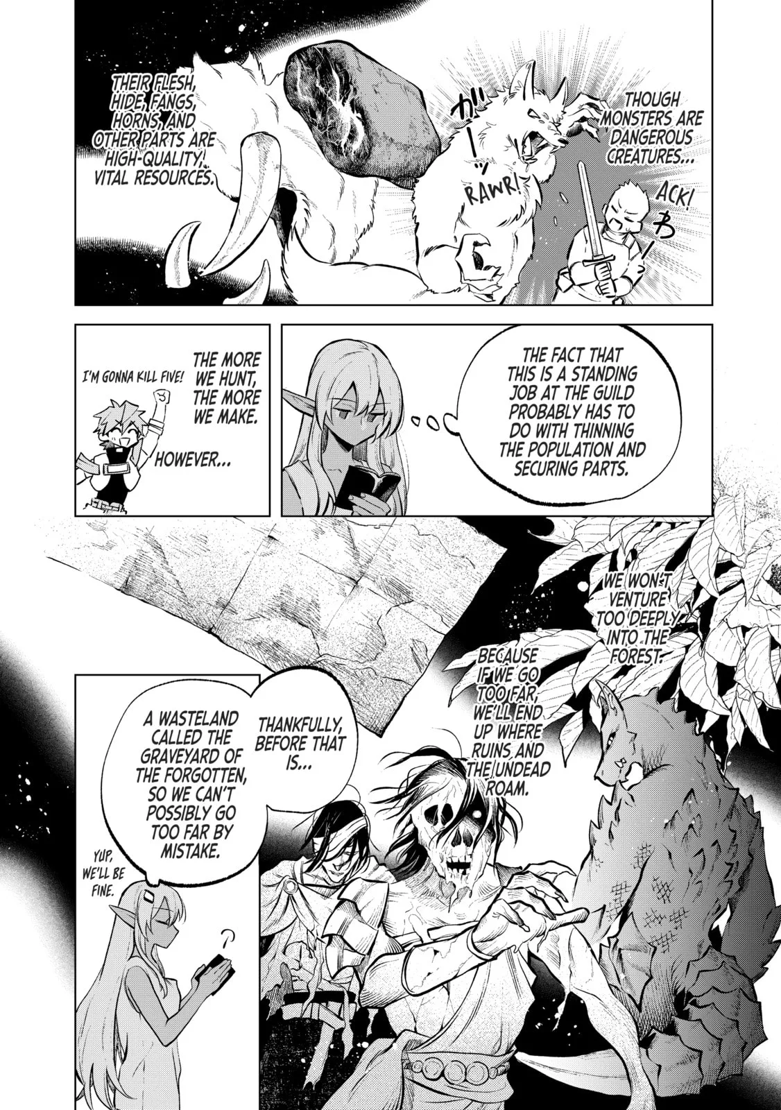 This Alluring Dark Elf Has the Heart of a Middle-Aged Man! Chapter 7 page 15