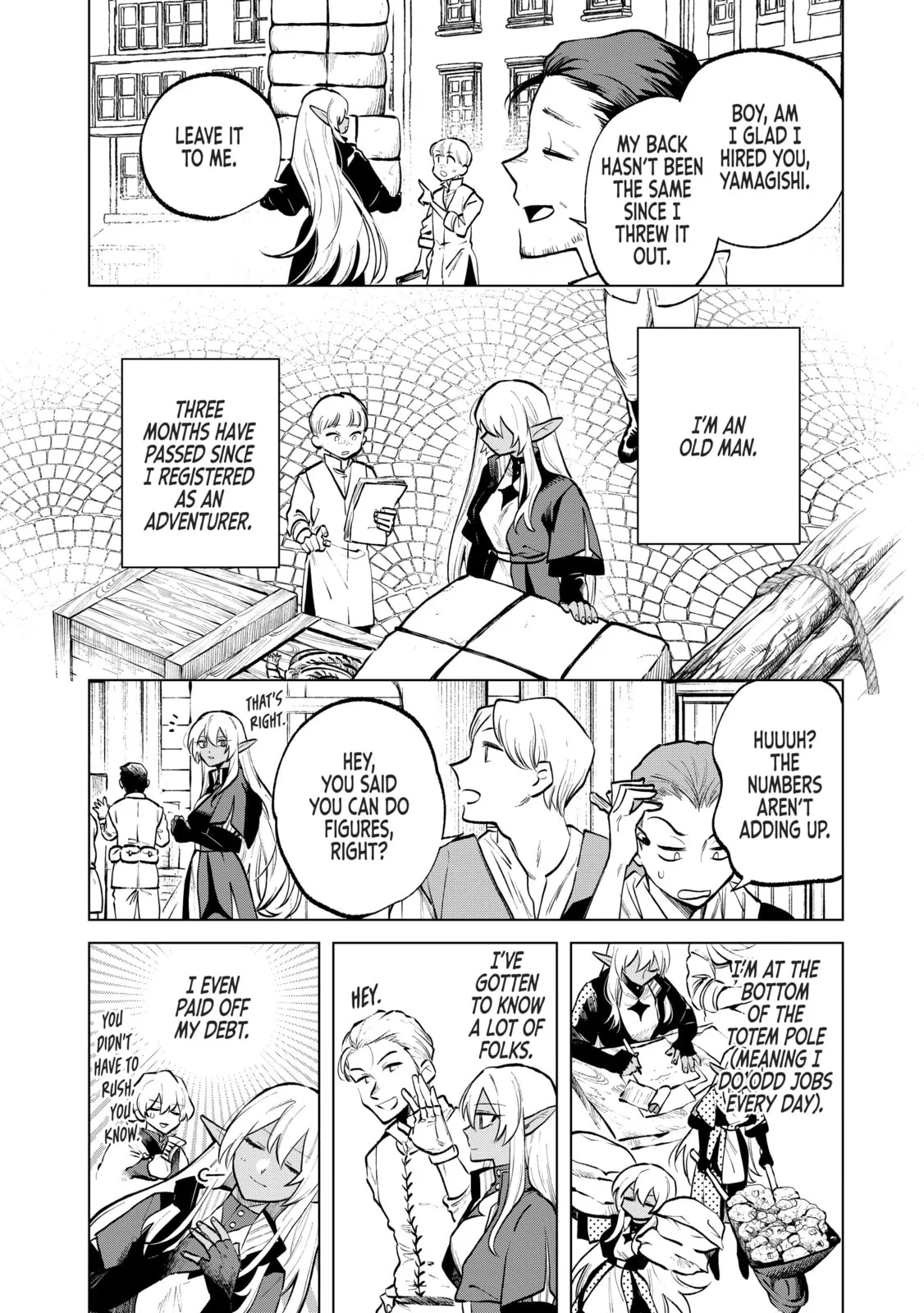 This Alluring Dark Elf Has the Heart of a Middle-Aged Man! Chapter 7 page 3