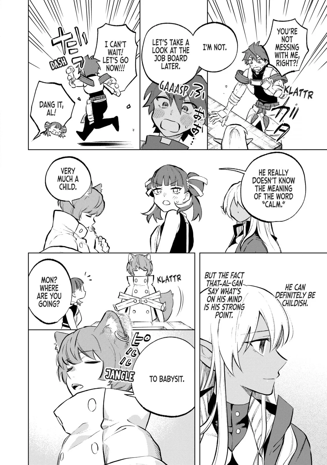 This Alluring Dark Elf Has the Heart of a Middle-Aged Man! Chapter 7 page 12