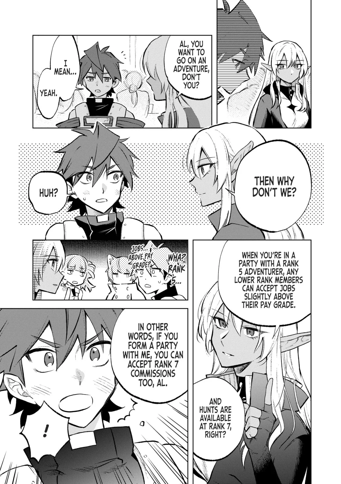 This Alluring Dark Elf Has the Heart of a Middle-Aged Man! Chapter 7 page 11