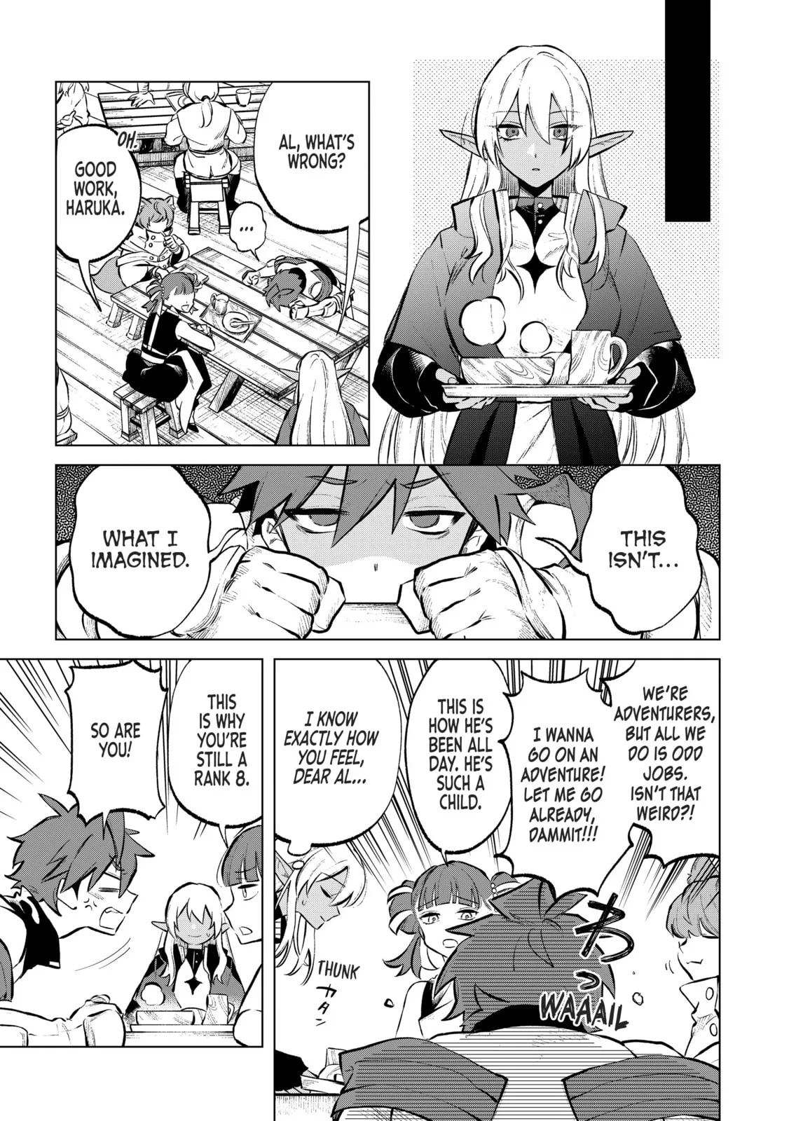 This Alluring Dark Elf Has the Heart of a Middle-Aged Man! Chapter 7 page 9