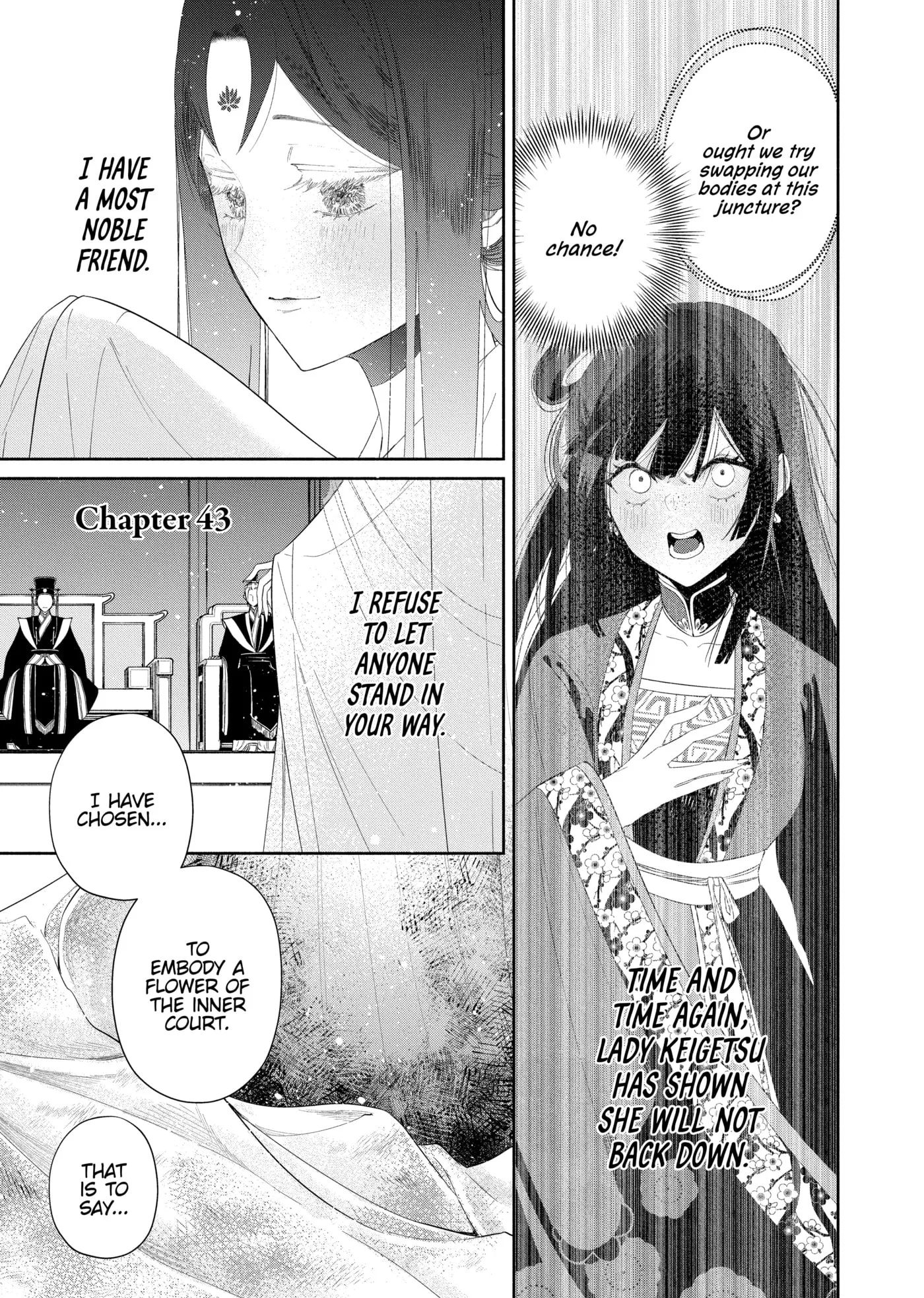 Though I am an Inept Villainess ~Tale of the Butterfly-Rat Swap in the Maiden Court~ Chapter 0 page 84