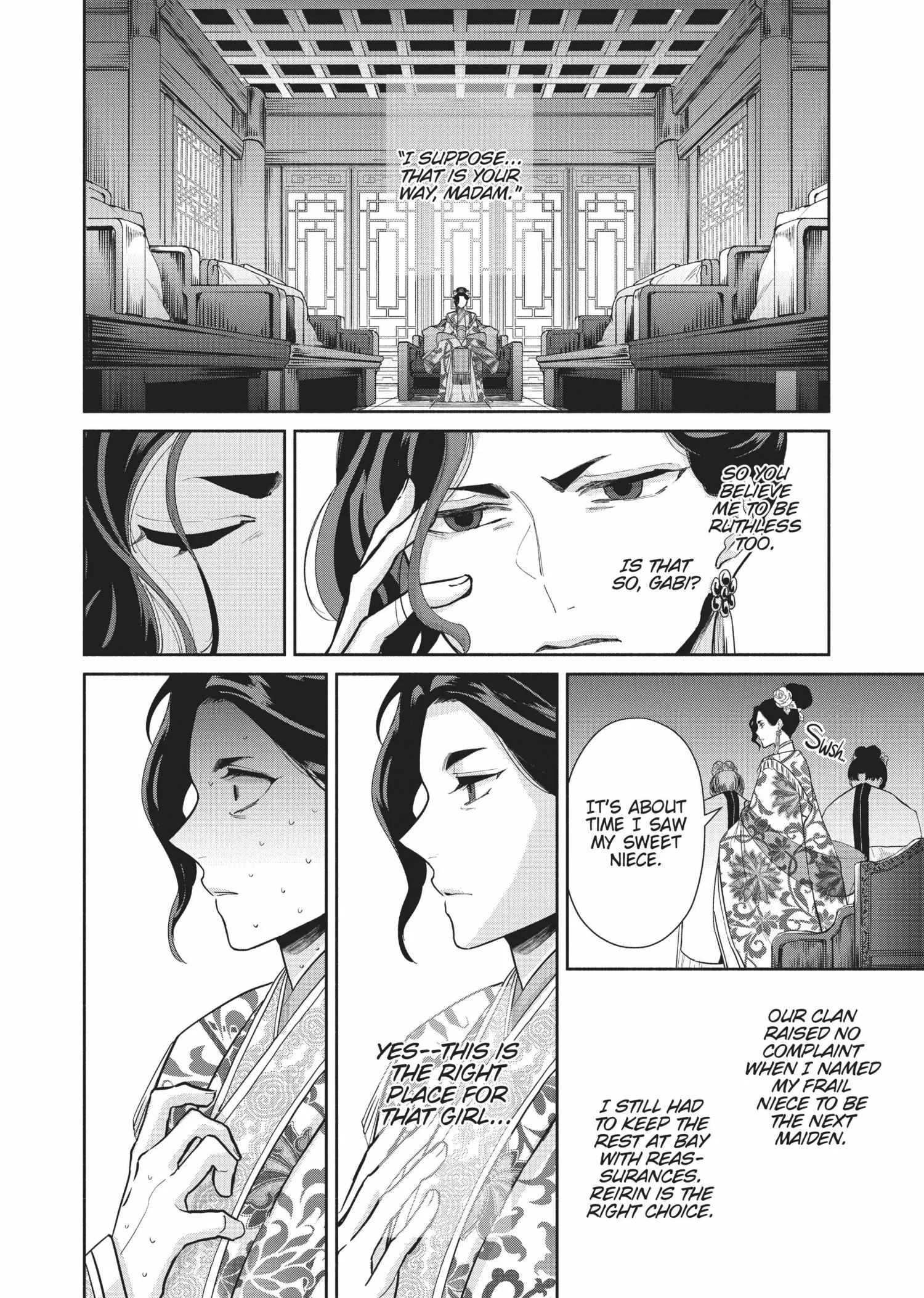 Though I am an Inept Villainess ~Tale of the Butterfly-Rat Swap in the Maiden Court~ Chapter 13 page 13