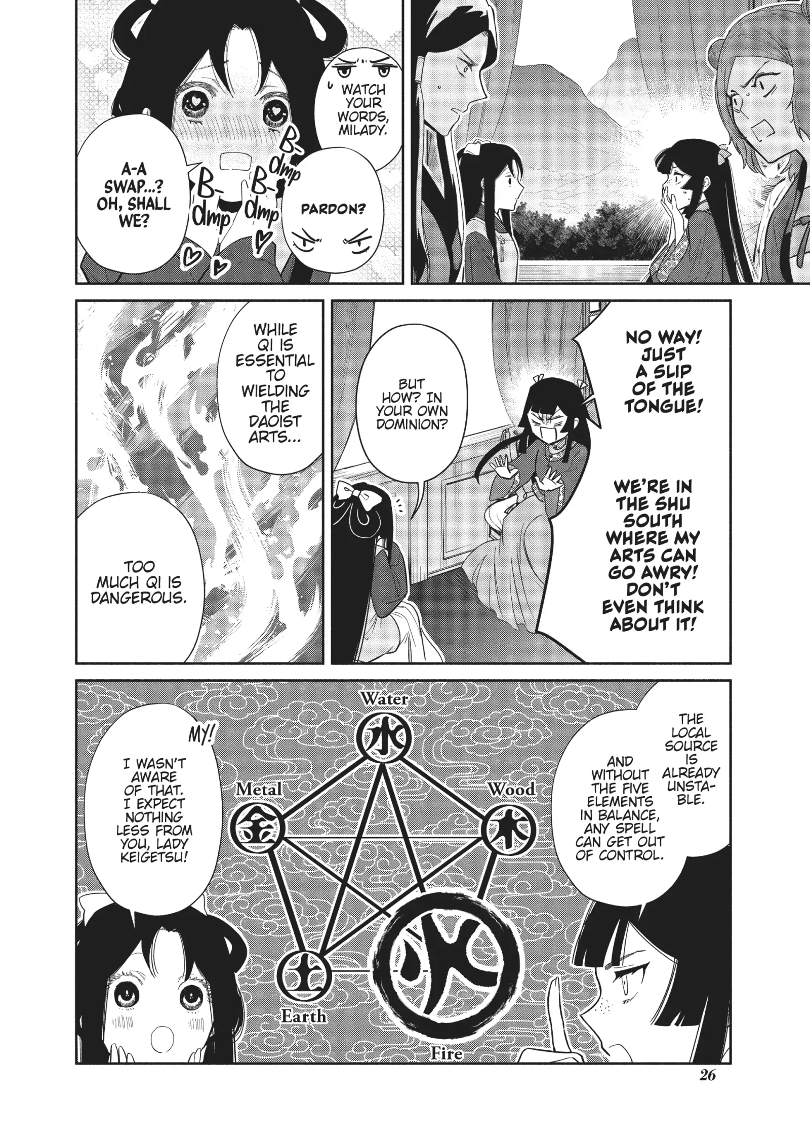 Though I am an Inept Villainess ~Tale of the Butterfly-Rat Swap in the Maiden Court~ Chapter 21 page 26